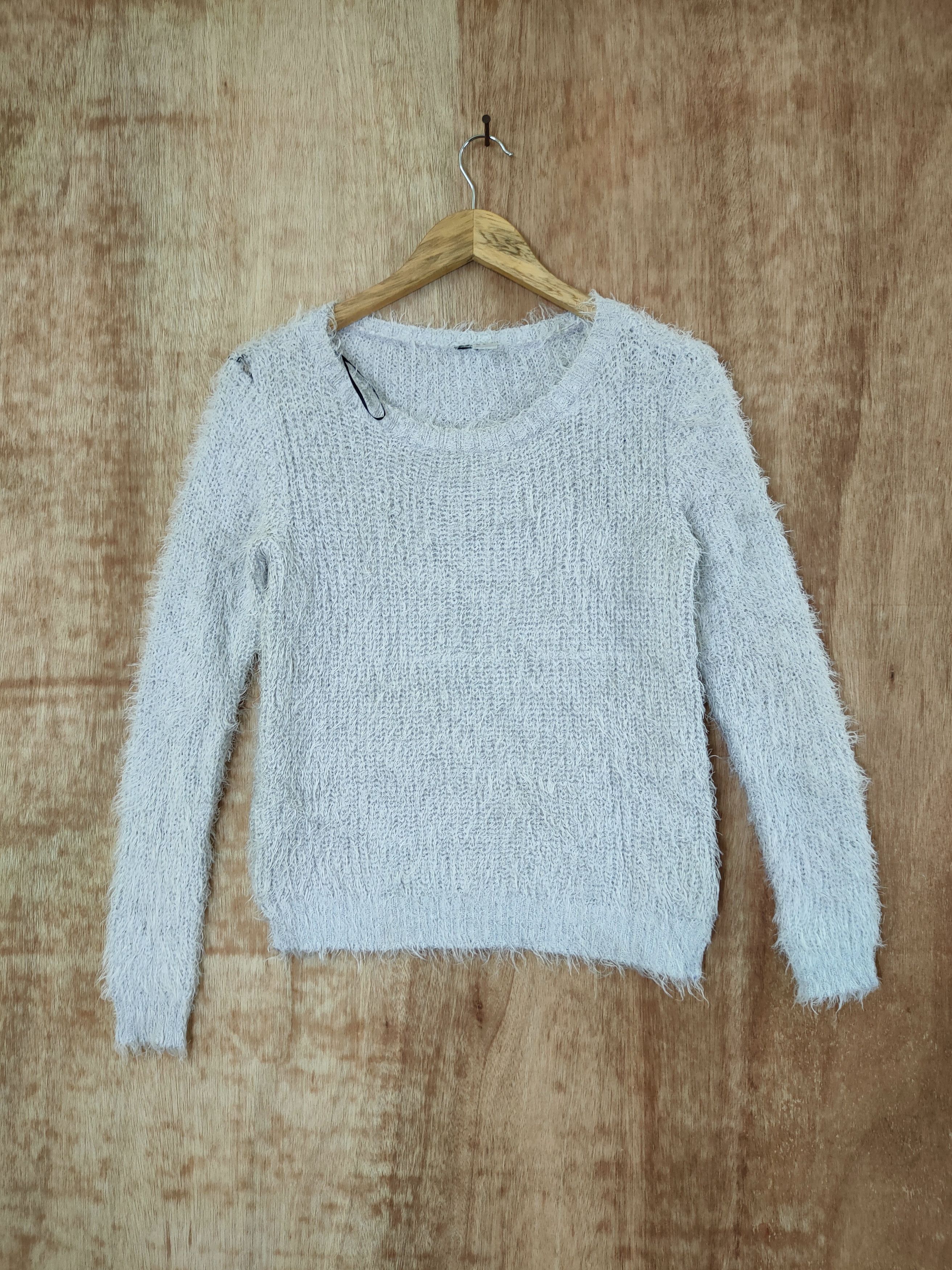 Homespun Knitwear D Japan xs knitwear mohair soft fur shag shaggy #46-468 Size US XS / EU 42 / 0 - 1 Thumbnail