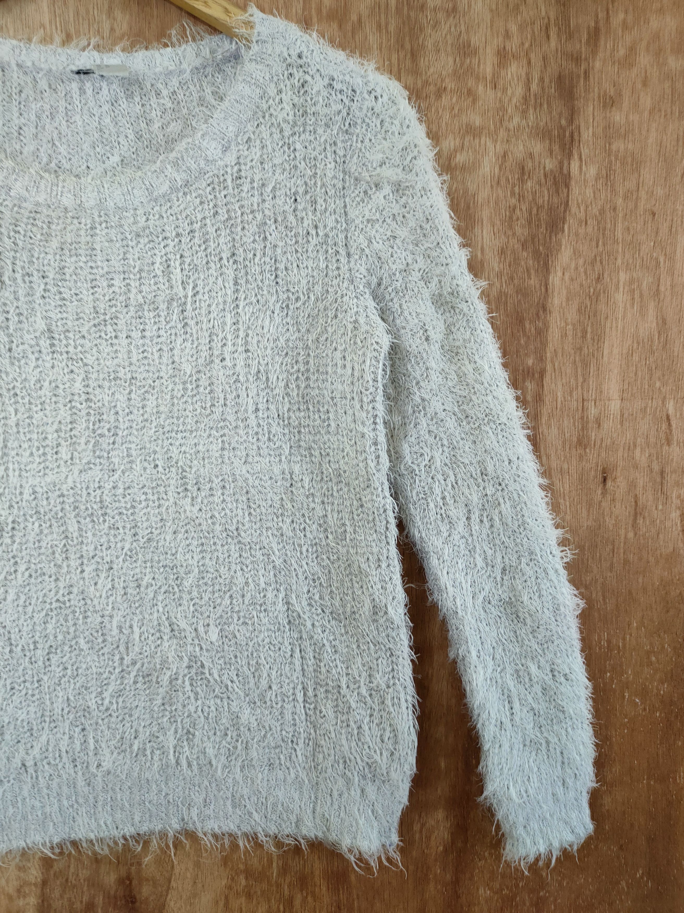 Homespun Knitwear D Japan xs knitwear mohair soft fur shag shaggy #46-468 Size US XS / EU 42 / 0 - 3 Thumbnail