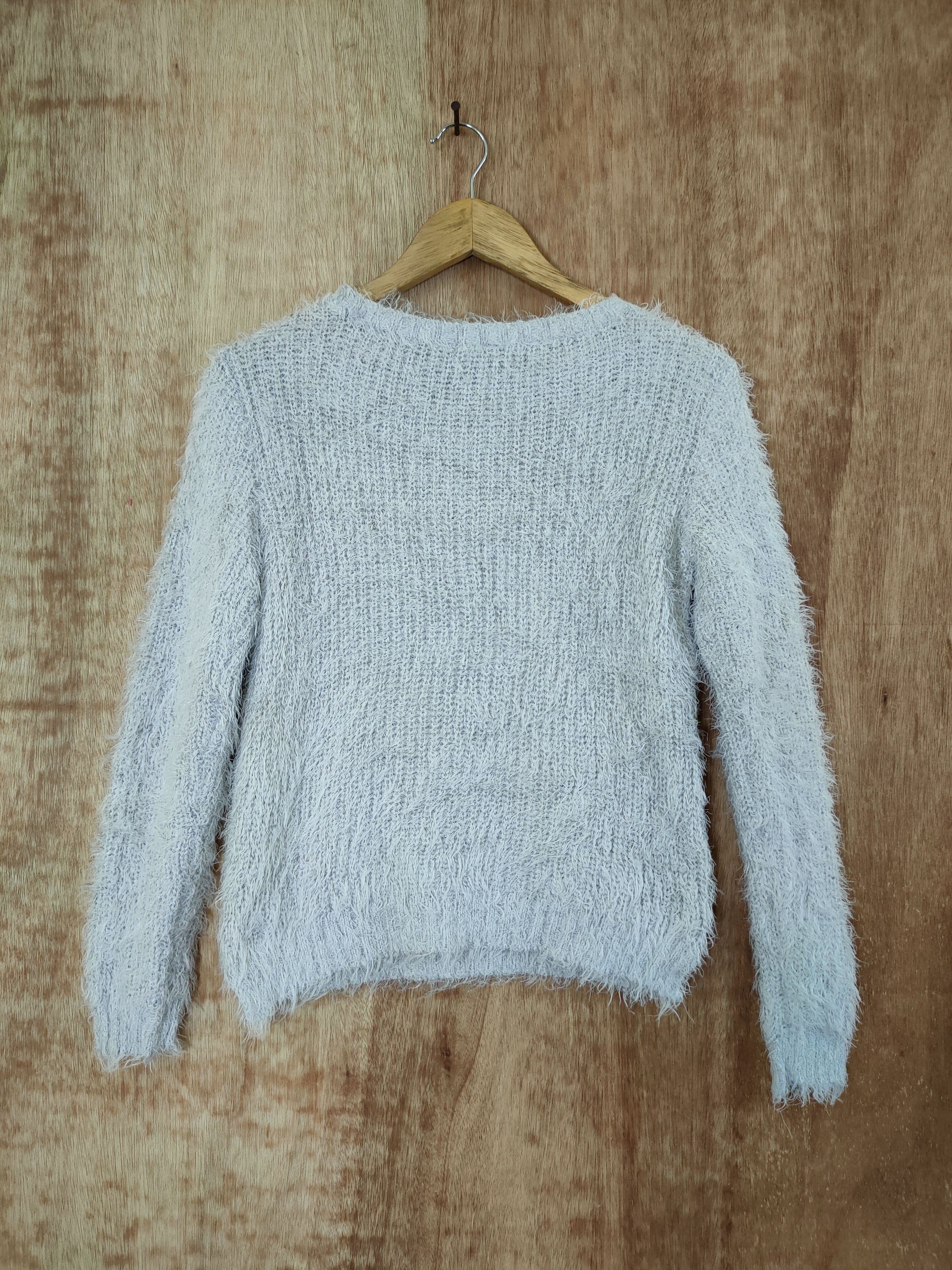 Homespun Knitwear D Japan xs knitwear mohair soft fur shag shaggy #46-468 Size US XS / EU 42 / 0 - 7 Thumbnail