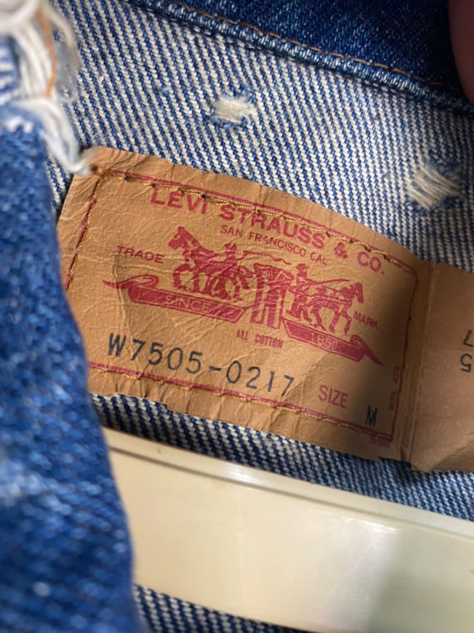 Levi's × Vintage 🔥UNISEX🔥Vintage Levi’s denim jacket Size US S / EU 44-46 / 1 - 4 Thumbnail
