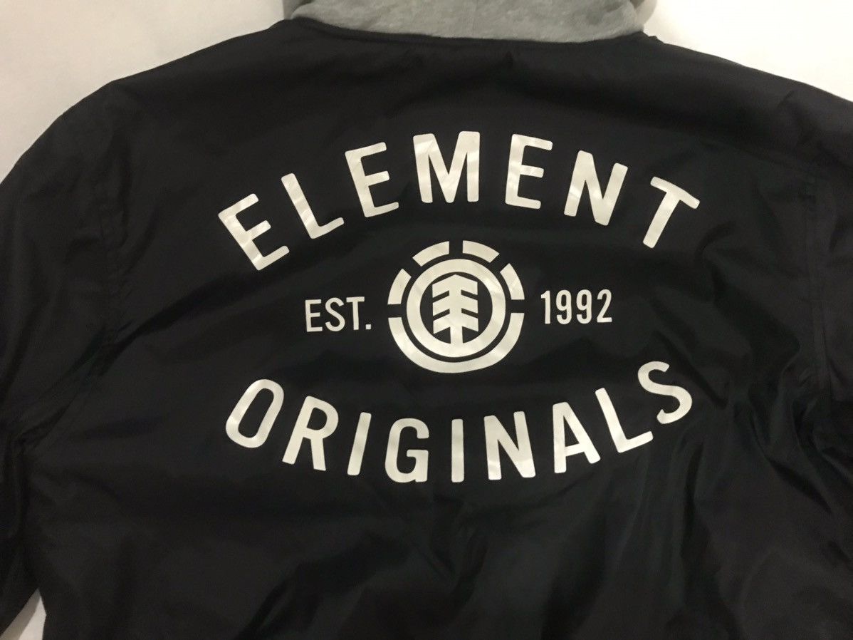 Element Element Brand Coach Hoodie Jacket Size US XL / EU 56 / 4 - 4 Thumbnail