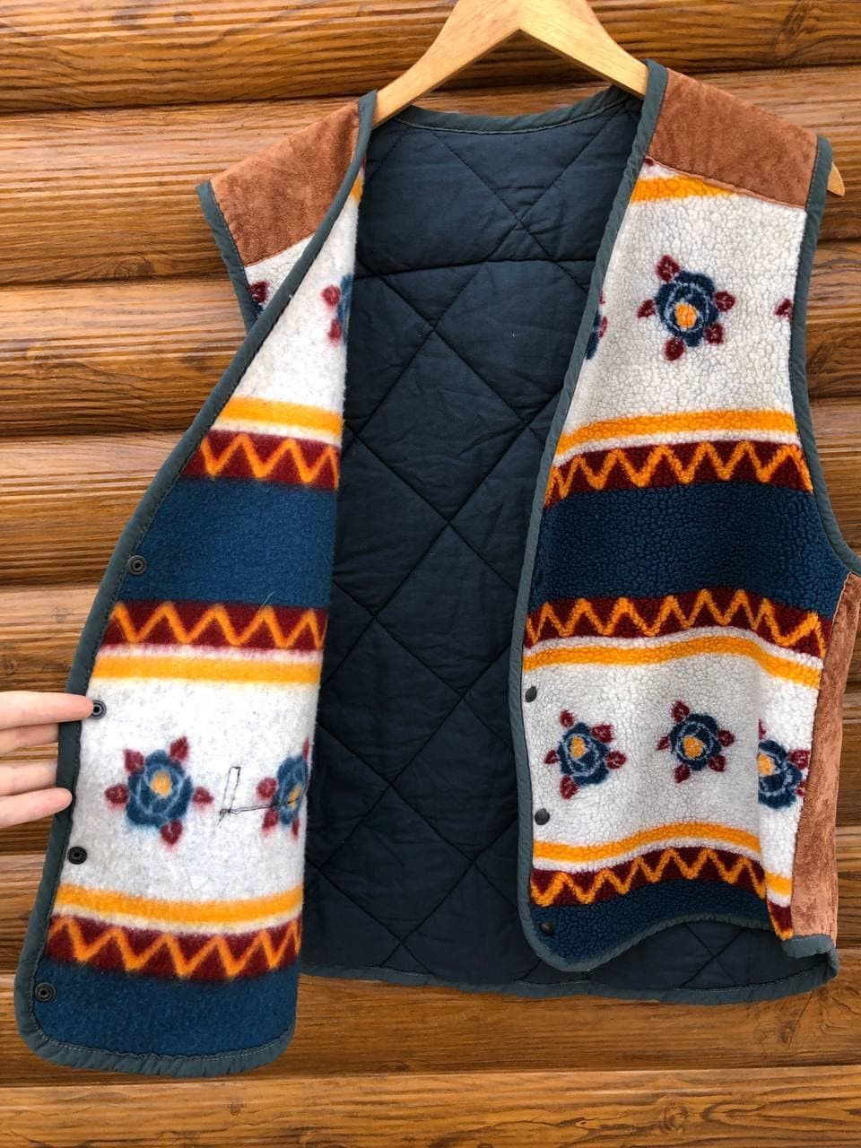 Vintage Steal💥Vintage Fleece Vests Size 42L - 4 Thumbnail