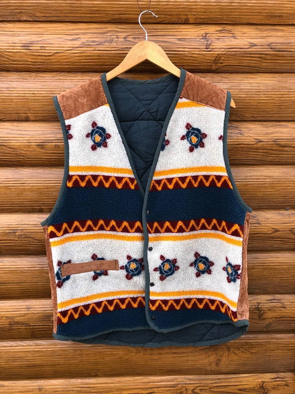 Vintage Steal💥Vintage Fleece Vests Size 42L - 1 Thumbnail