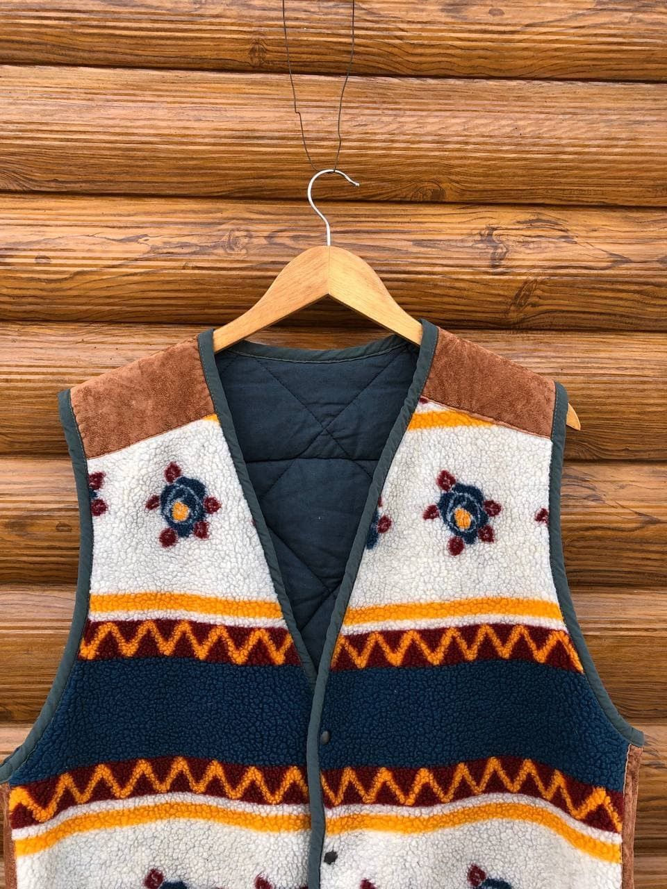 Vintage Steal💥Vintage Fleece Vests Size 42L - 2 Thumbnail