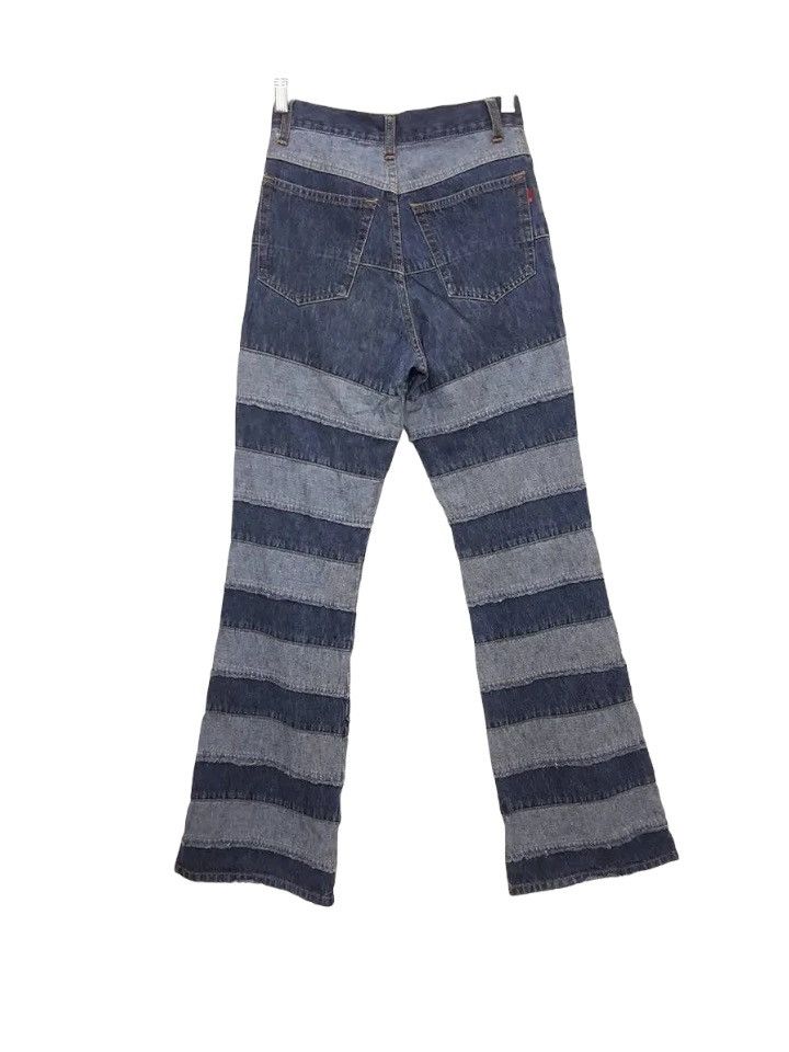 Designer × Japanese Brand Two Tone Artwork Drop Crotch Pants not Hysteric Glamour Size US 26 / EU 42 - 2 Thumbnail