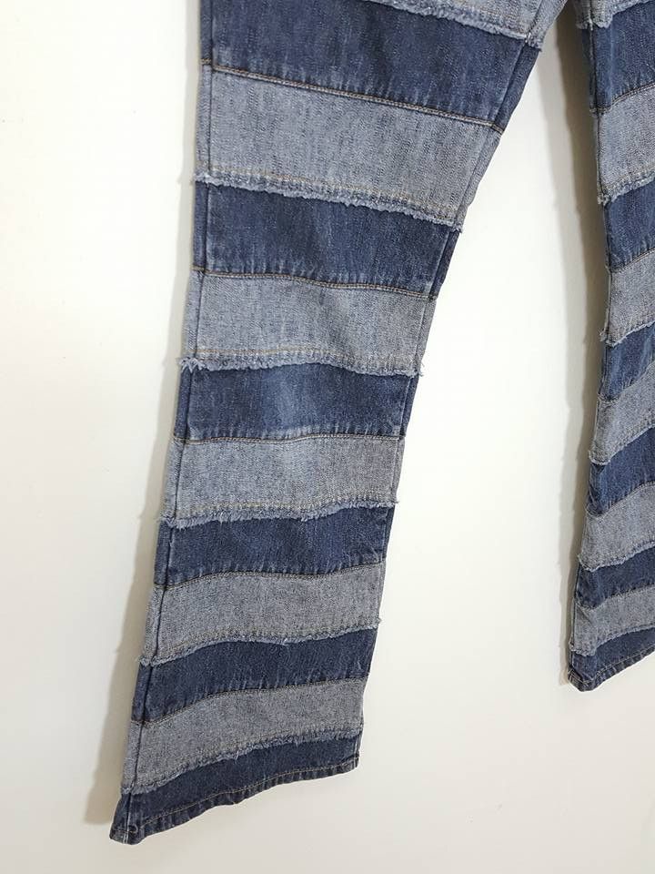 Designer × Japanese Brand Two Tone Artwork Drop Crotch Pants not Hysteric Glamour Size US 26 / EU 42 - 11 Thumbnail