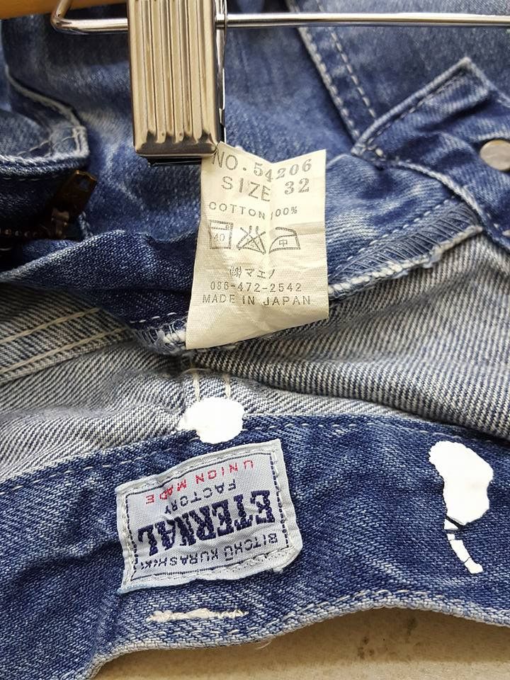 Eternal ETERNAL BITCHU KURASHIKI Dispersed Scatter Paint Denim Size US 32 / EU 48 - 7 Thumbnail