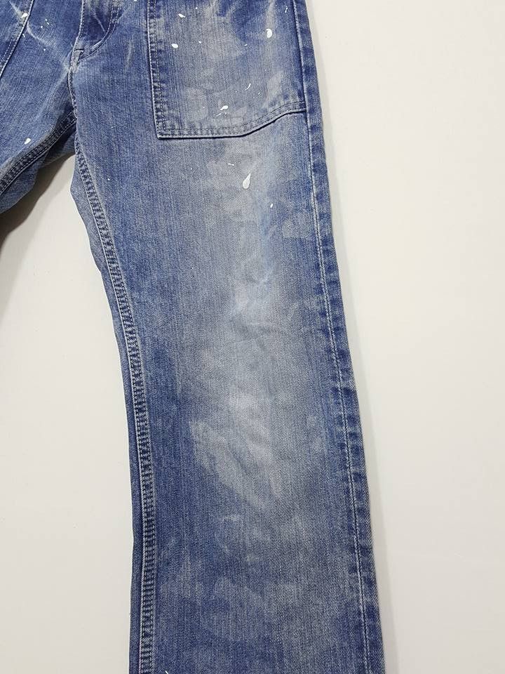 Eternal ETERNAL BITCHU KURASHIKI Dispersed Scatter Paint Denim Size US 32 / EU 48 - 23 Thumbnail