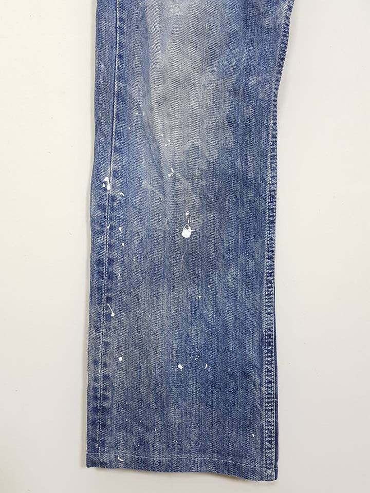 Eternal ETERNAL BITCHU KURASHIKI Dispersed Scatter Paint Denim Size US 32 / EU 48 - 20 Thumbnail