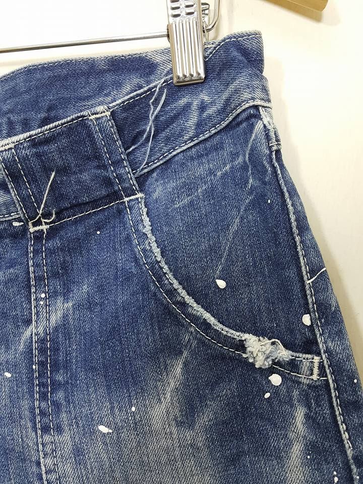 Eternal ETERNAL BITCHU KURASHIKI Dispersed Scatter Paint Denim Size US 32 / EU 48 - 14 Thumbnail