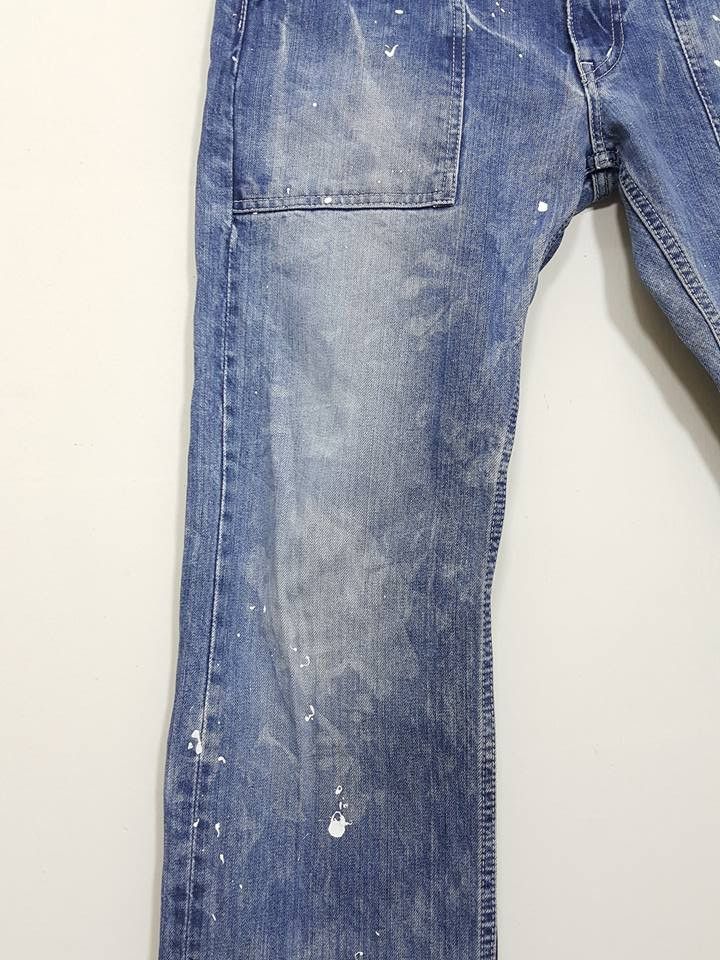 Eternal ETERNAL BITCHU KURASHIKI Dispersed Scatter Paint Denim Size US 32 / EU 48 - 21 Thumbnail