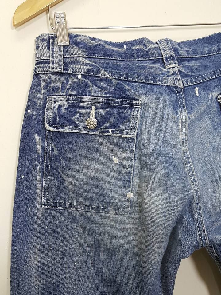 Eternal ETERNAL BITCHU KURASHIKI Dispersed Scatter Paint Denim Size US 32 / EU 48 - 12 Thumbnail