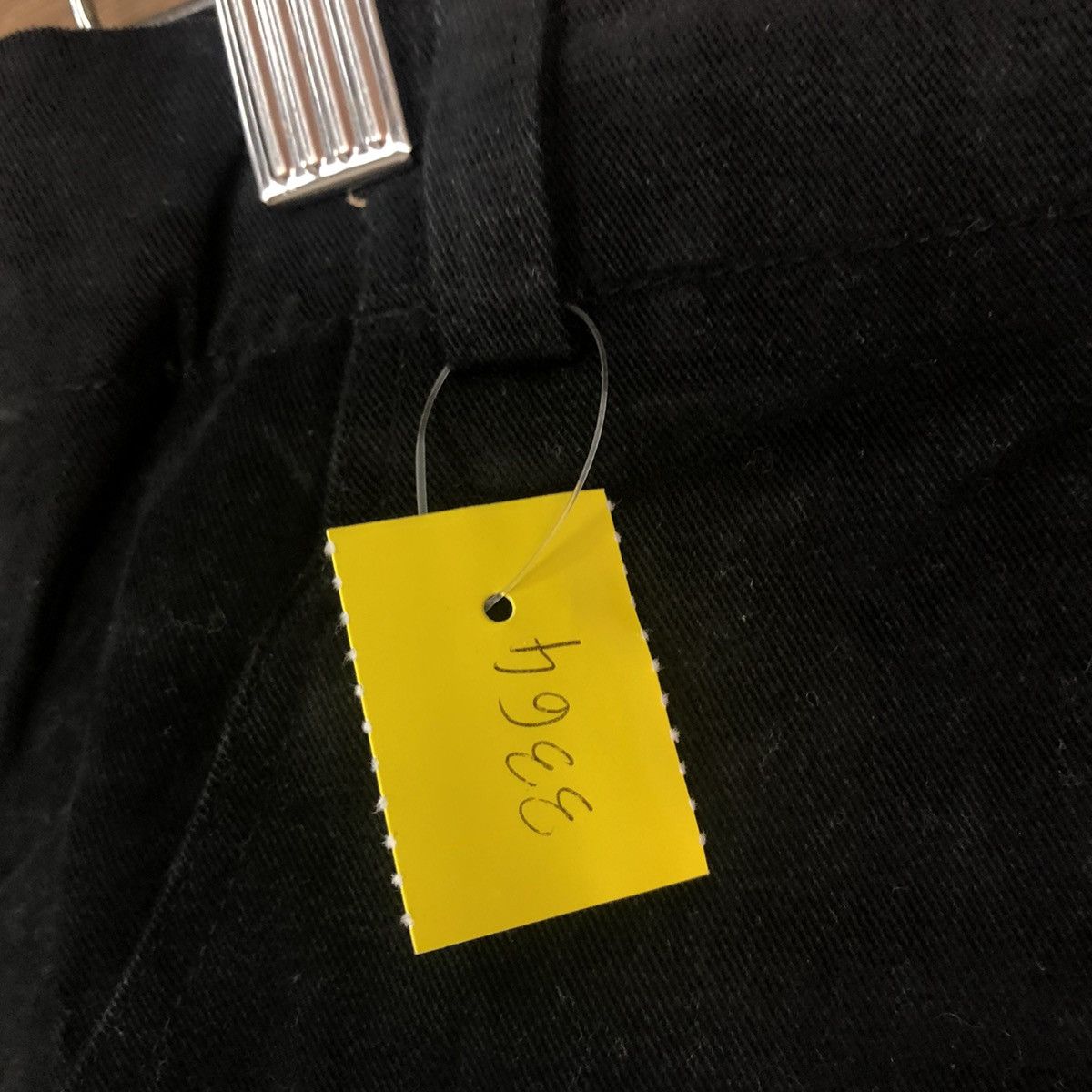 Japanese Brand Maric Claire Dark Blue Multipocket cropped Cargo Pants #3364 Size US 27 - 6 Thumbnail
