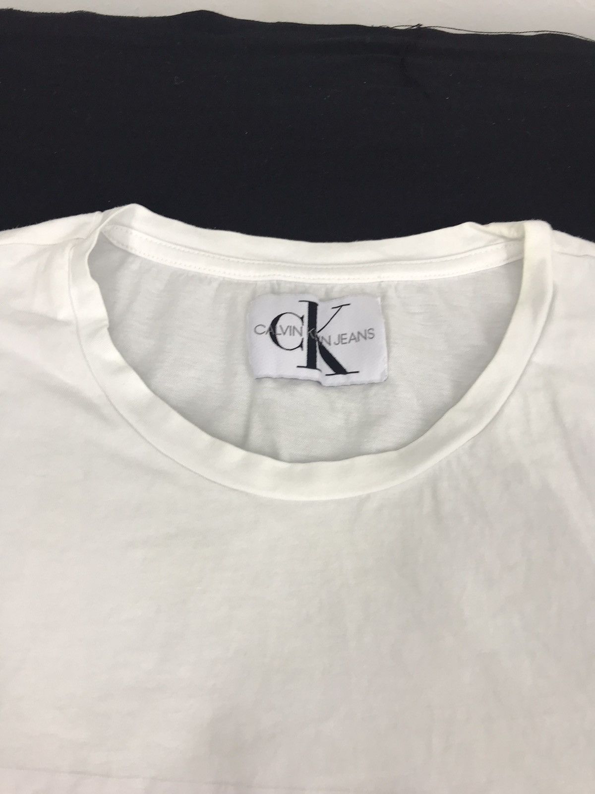 Calvin Klein CK Calvin Klein Big Box Logo White Tee Men’s Medium Size M / US 6-8 / IT 42-44 - 3 Thumbnail