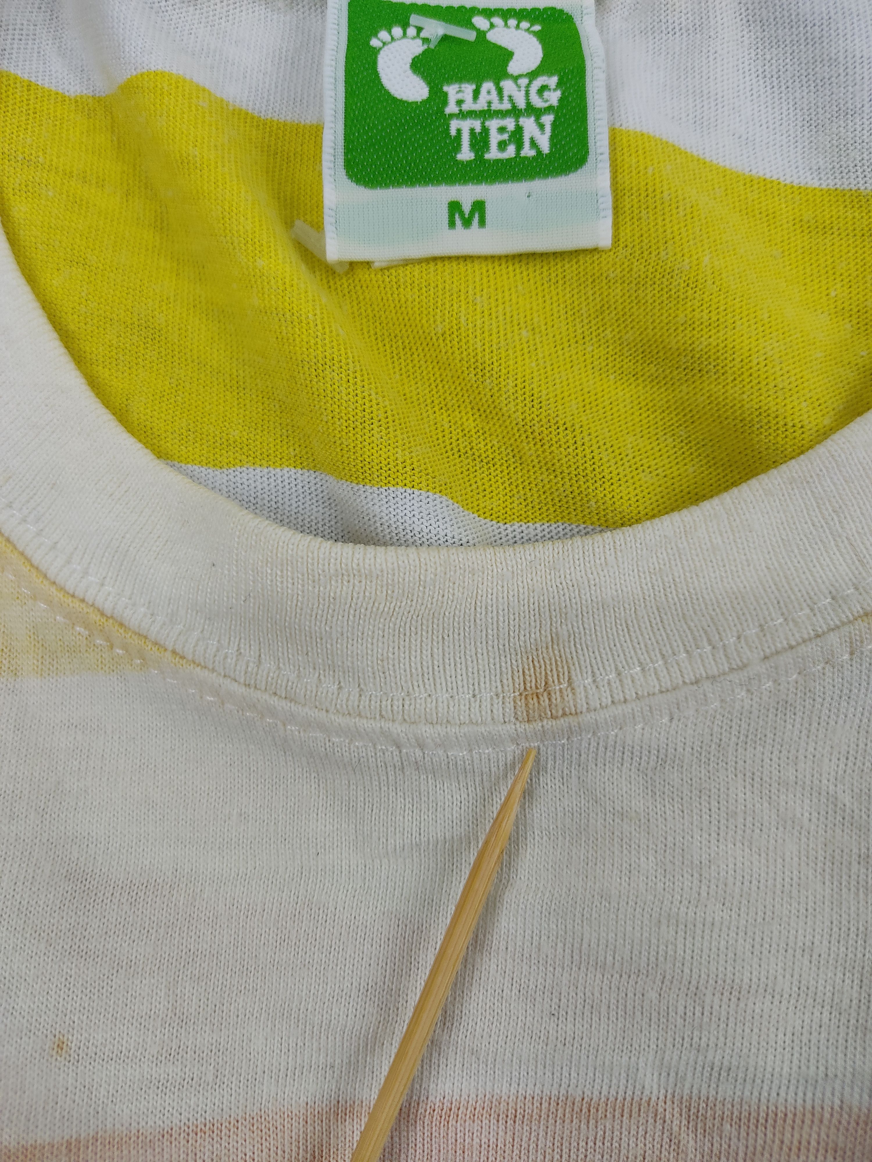 Hang Ten Hang Ten Surf Colorful Striped Tee Spell Out Size M / US 6-8 / IT 42-44 - 5 Thumbnail