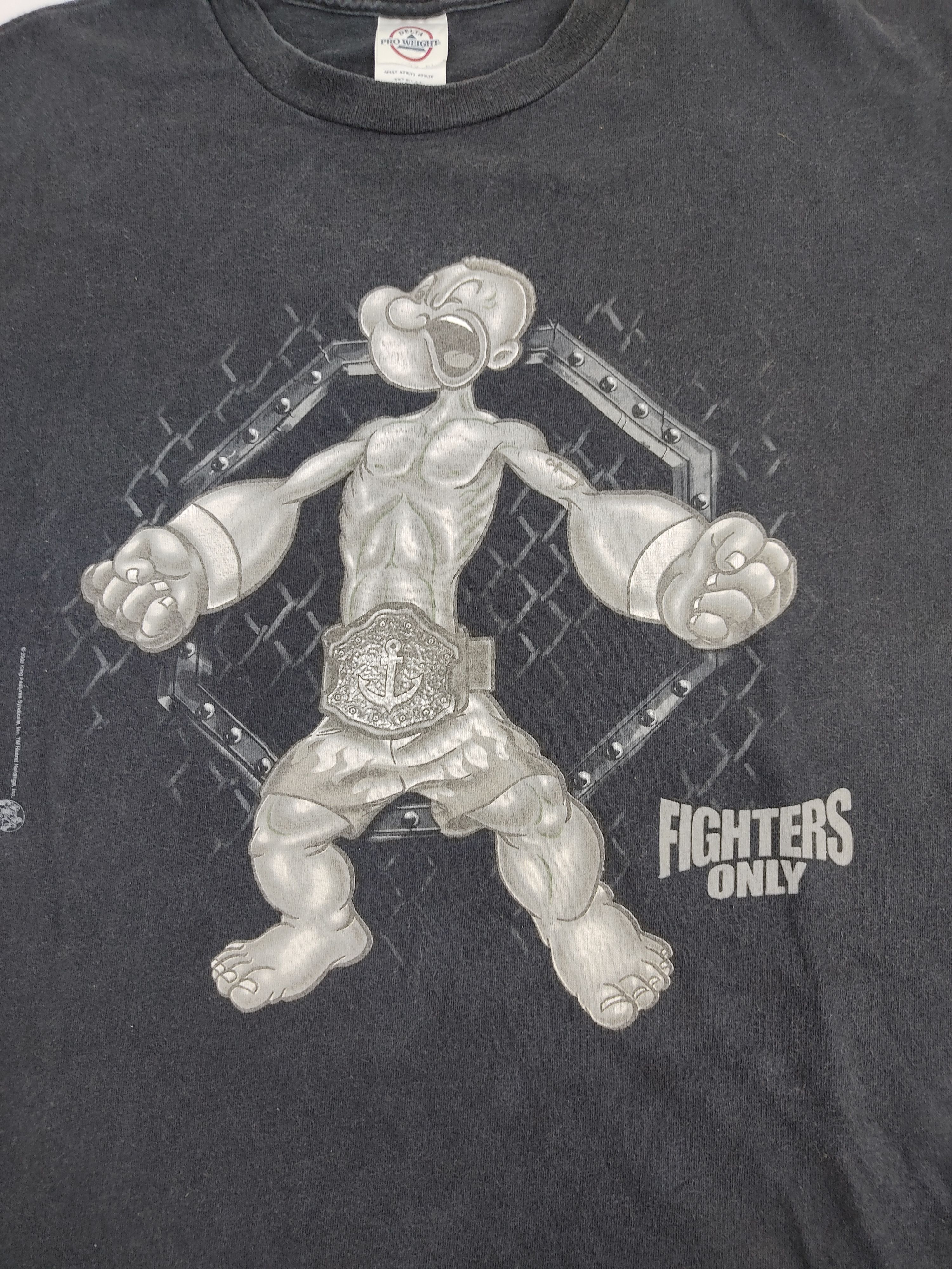 Popeye The Sailorman Fictional Muscular Cartoon T-shirt