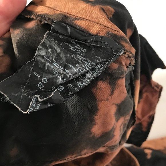 Prada PRADA Capris Tie Dye Size 8 grunge Pants 44 EU Pants Black A Size 30" / US 8 / IT 44 - 7 Thumbnail