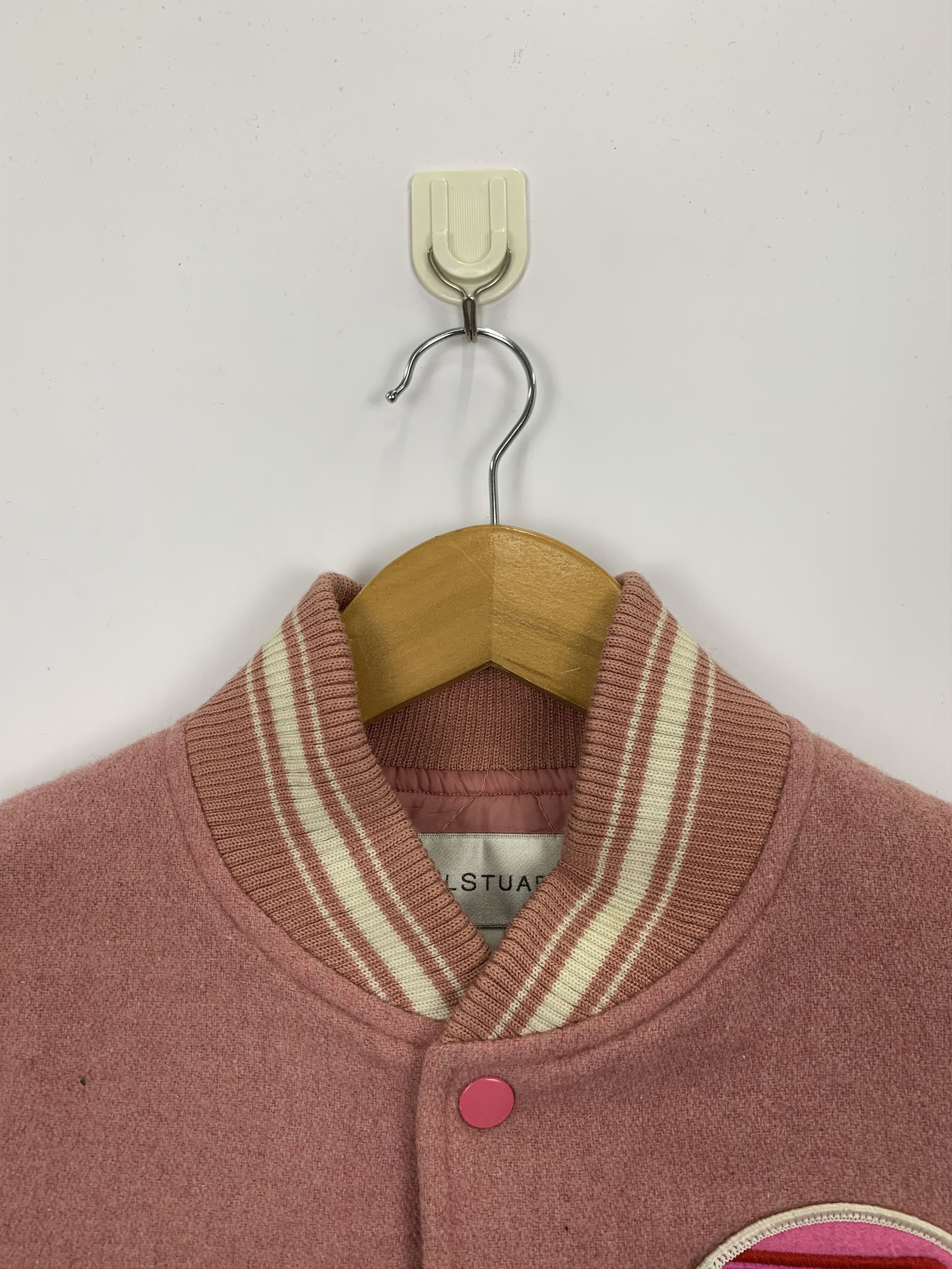 Jil Stuart Vintage Japanese Brand Wool Leather Varsity Jacket V0475 Size US M / EU 48-50 / 2 - 8 Thumbnail