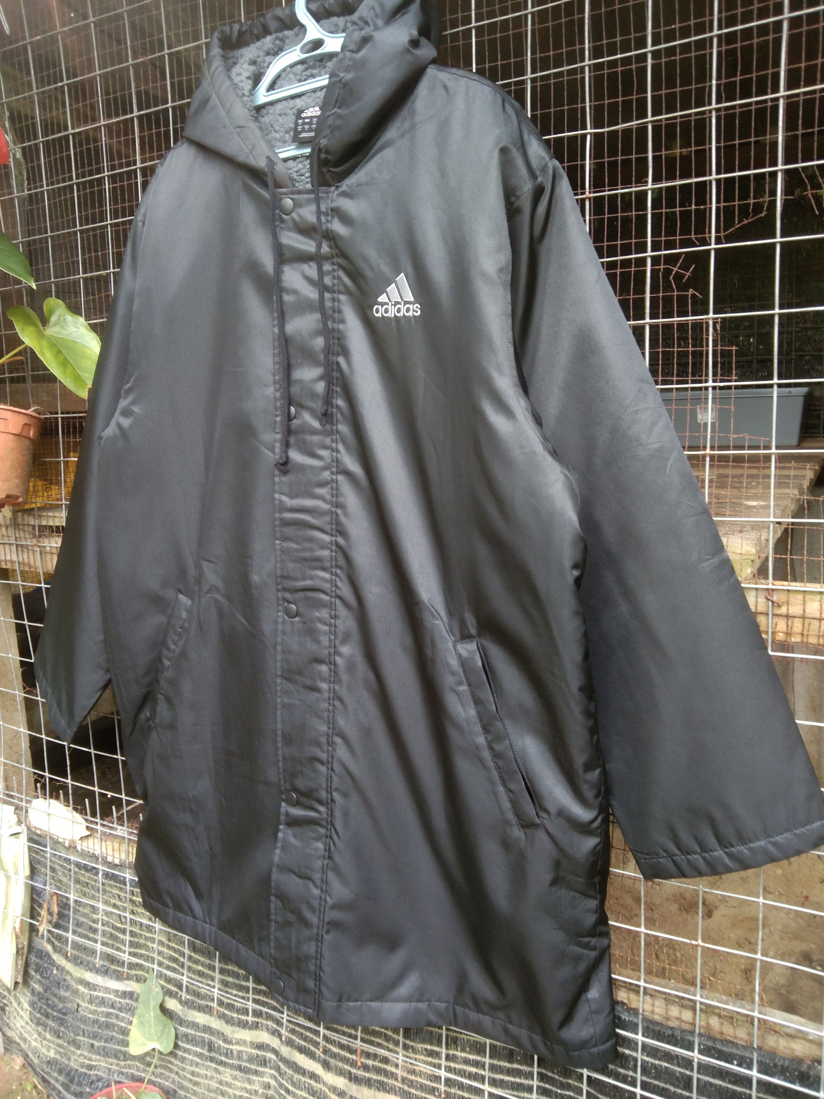Adidas ADIDAS MEN'S PARKA LONG JACKET Size US L / EU 52-54 / 3 - 4 Thumbnail