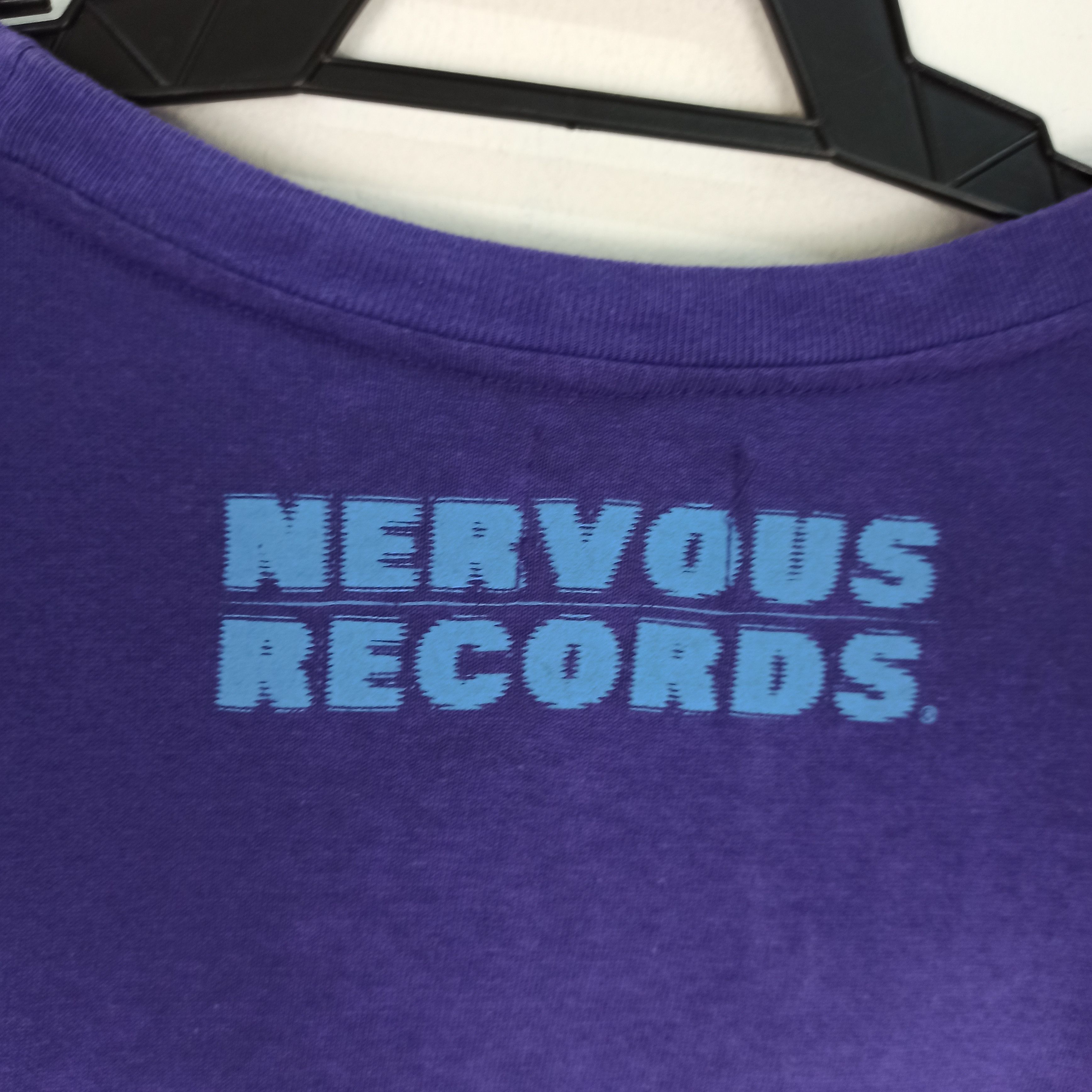 Band Tees Rare Nervous Records "Dream Of Life Luck Seven" Tshirt Size US XL / EU 56 / 4 - 7 Thumbnail