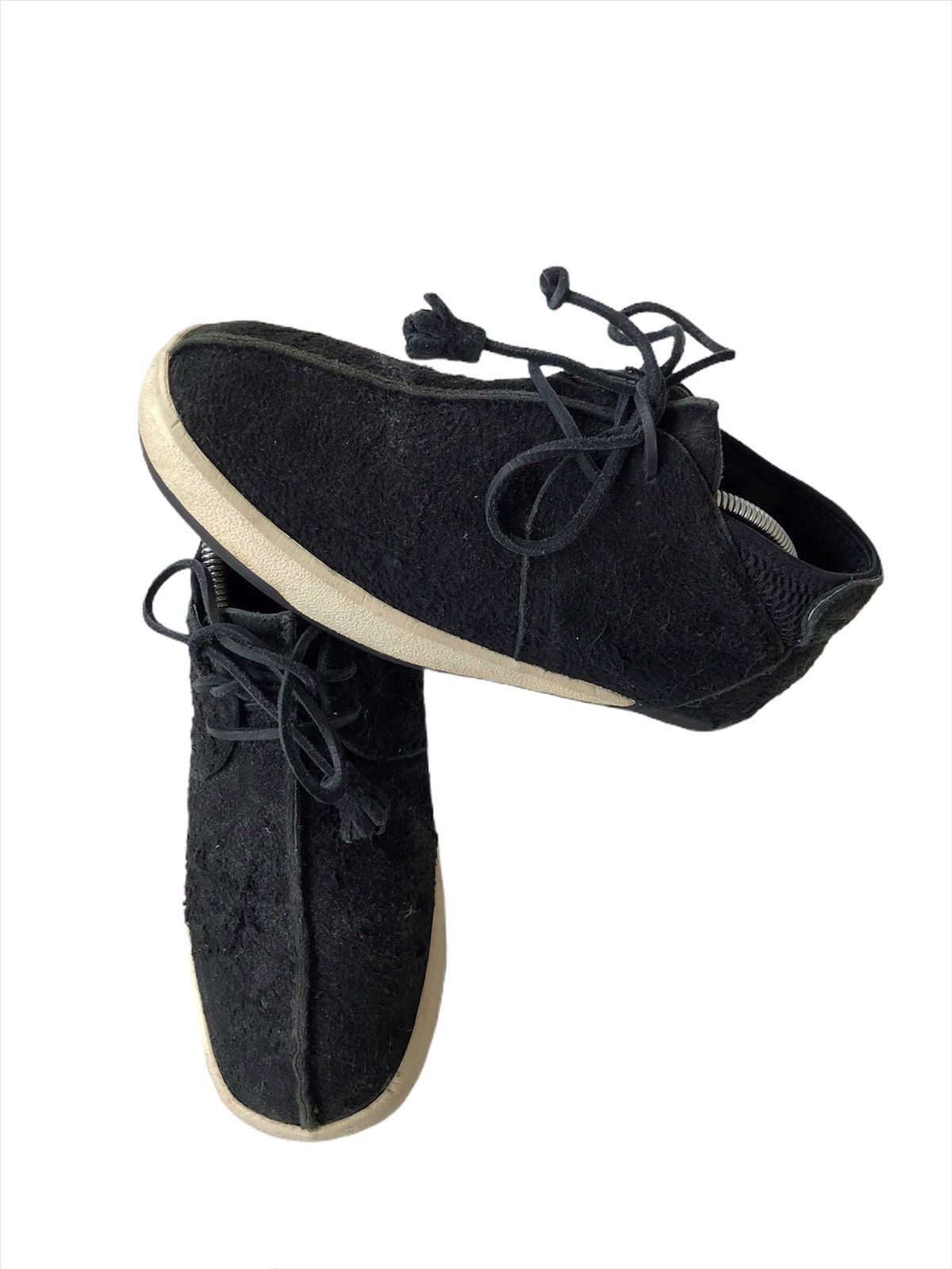 image of Visvim Paik Mammoth Fbt Shaman Low Cut Boots in Black, Men's (Size 8)