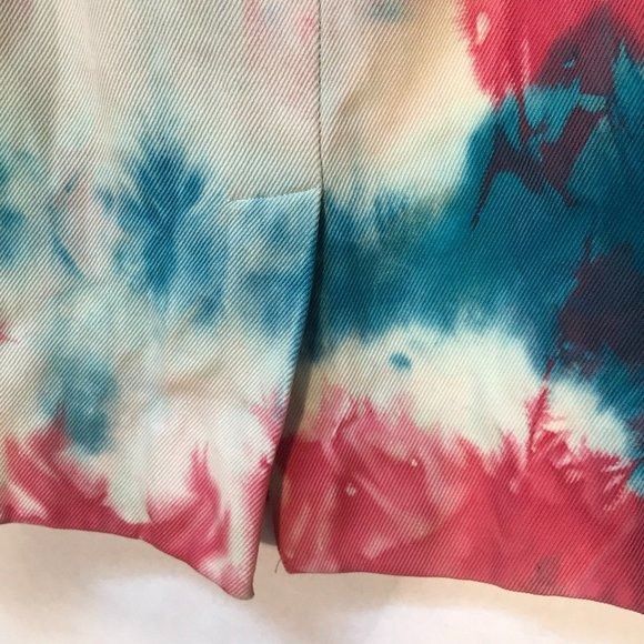Hermes HERMES Size 2 Cotton Pencil Tie Dye Midi COuture Size 26" / US 2 / IT 38 - 8 Thumbnail