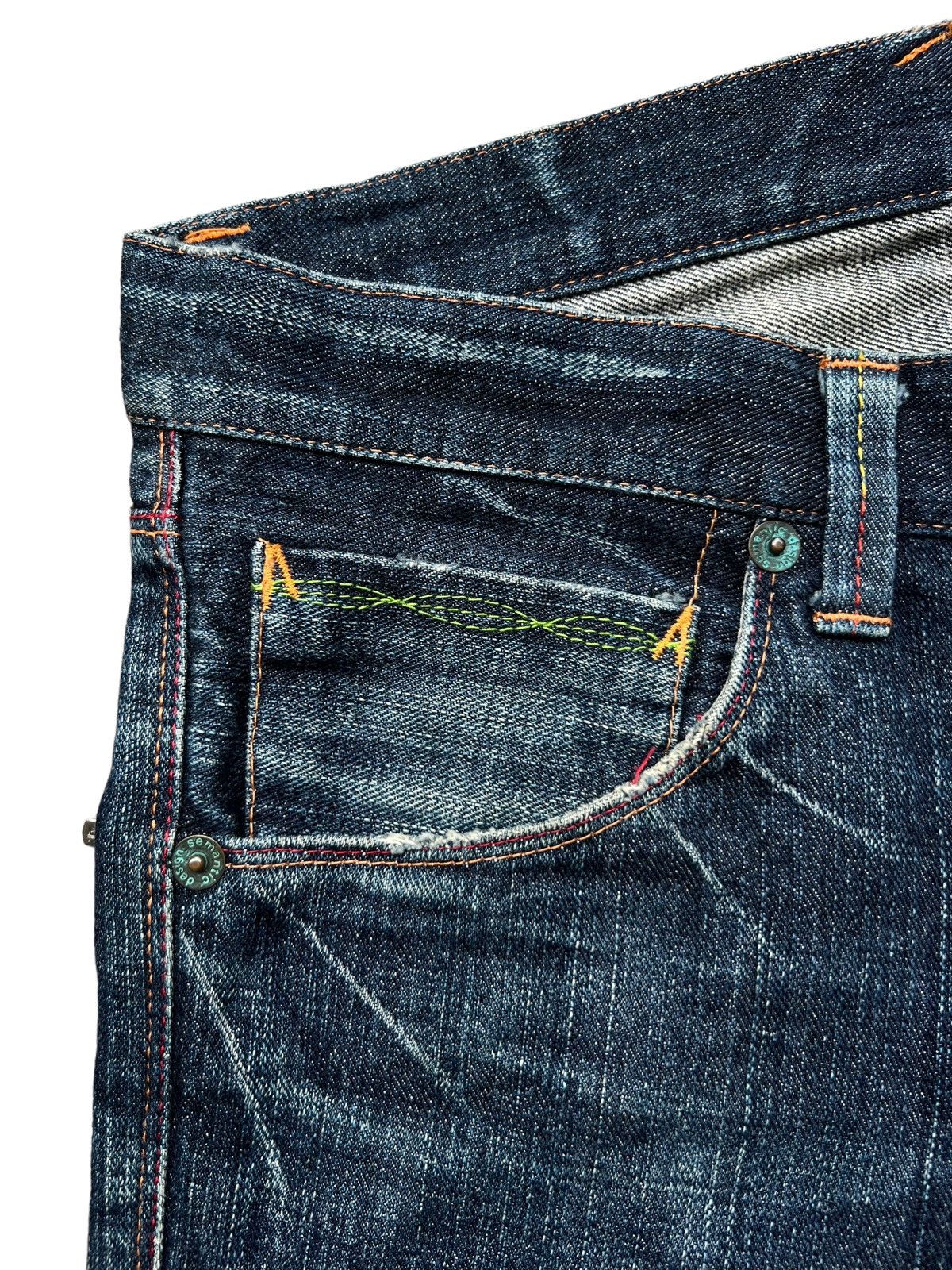 semanticdesign Semantic Design Lowrise Straight Denim Jeans 32 Size US 32 / EU 48 - 8 Thumbnail