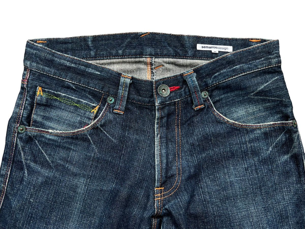 semanticdesign Semantic Design Lowrise Straight Denim Jeans 32 Size US 32 / EU 48 - 5 Thumbnail