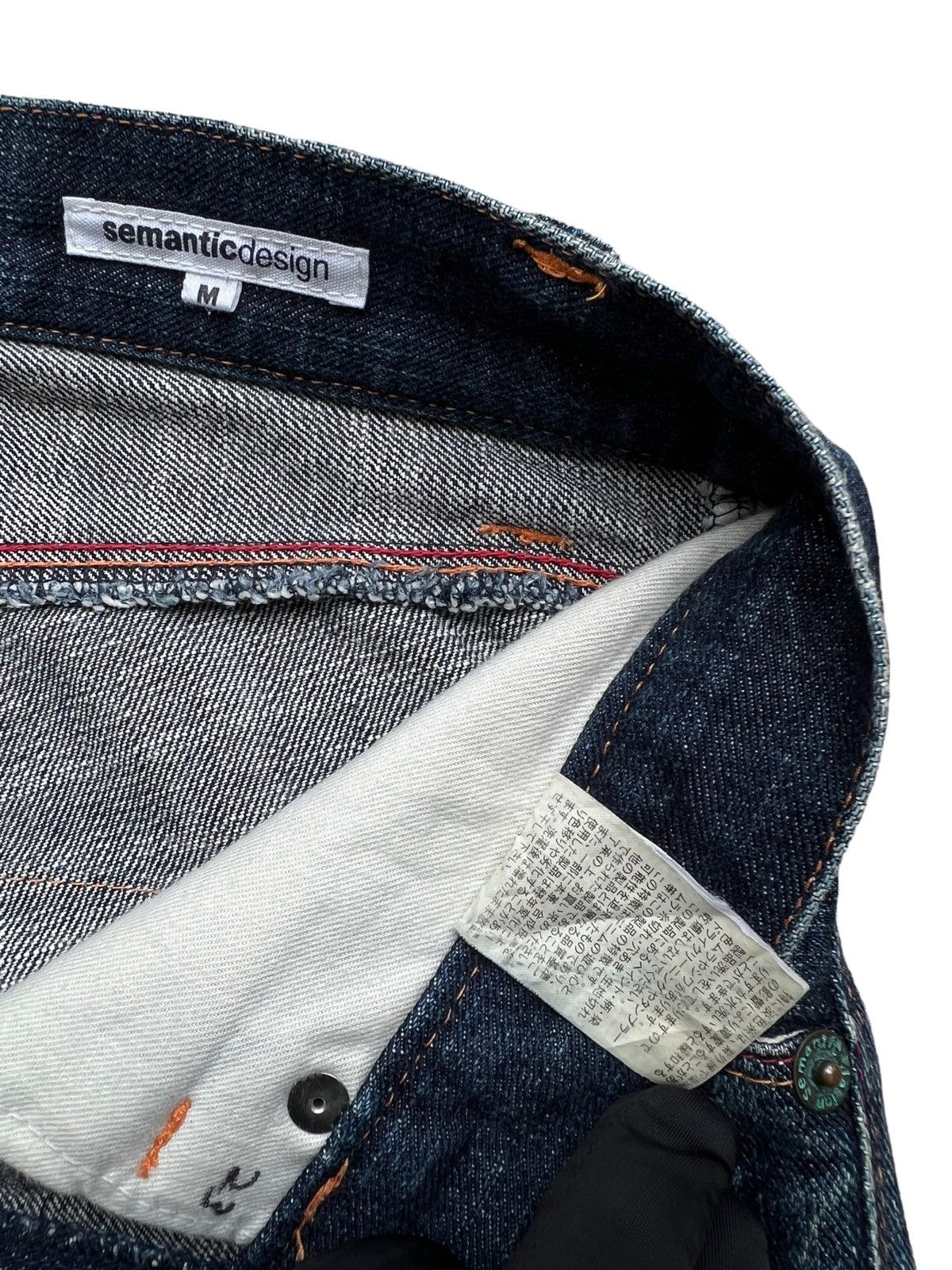 semanticdesign Semantic Design Lowrise Straight Denim Jeans 32 Size US 32 / EU 48 - 10 Thumbnail