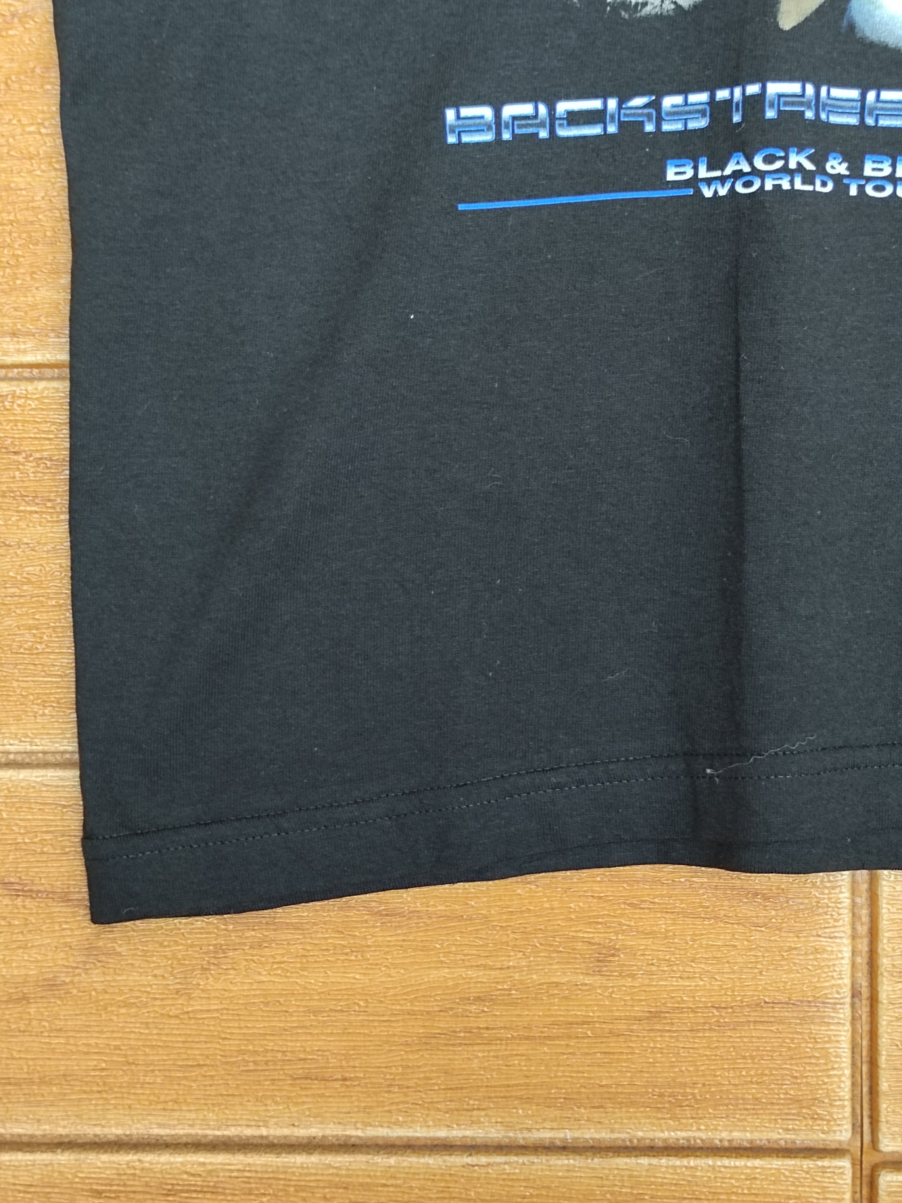 Band Tees Vintage Backstreet Boys Black & Blur World Tour T-Shirt Size US S / EU 44-46 / 1 - 9 Thumbnail