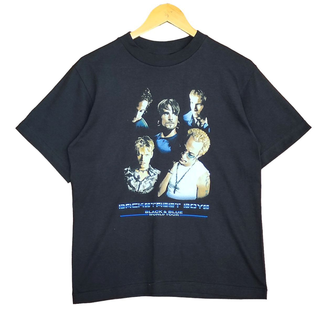 Band Tees Vintage Backstreet Boys Black & Blur World Tour T-Shirt Size US S / EU 44-46 / 1 - 1 Thumbnail