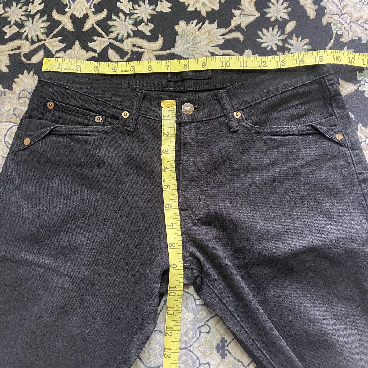 Maison MIHARA YASUHIRO Miharayasuhiro Black Denim Jeans Fit Size US 30 / EU 46 - 17 Thumbnail