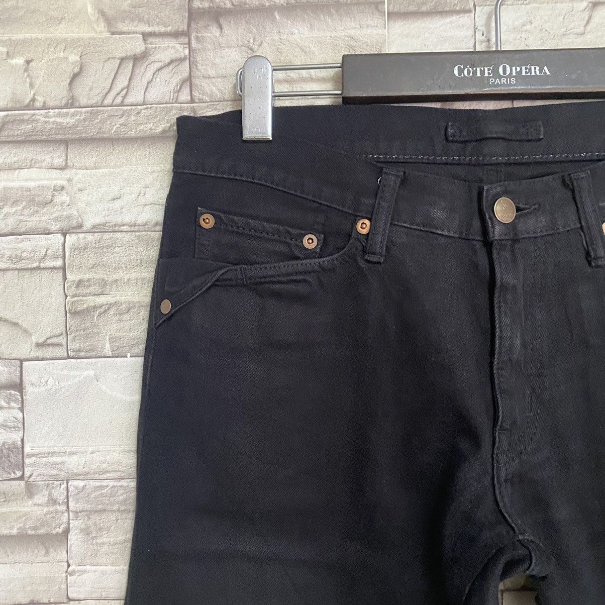 Maison MIHARA YASUHIRO Miharayasuhiro Black Denim Jeans Fit Size US 30 / EU 46 - 5 Thumbnail