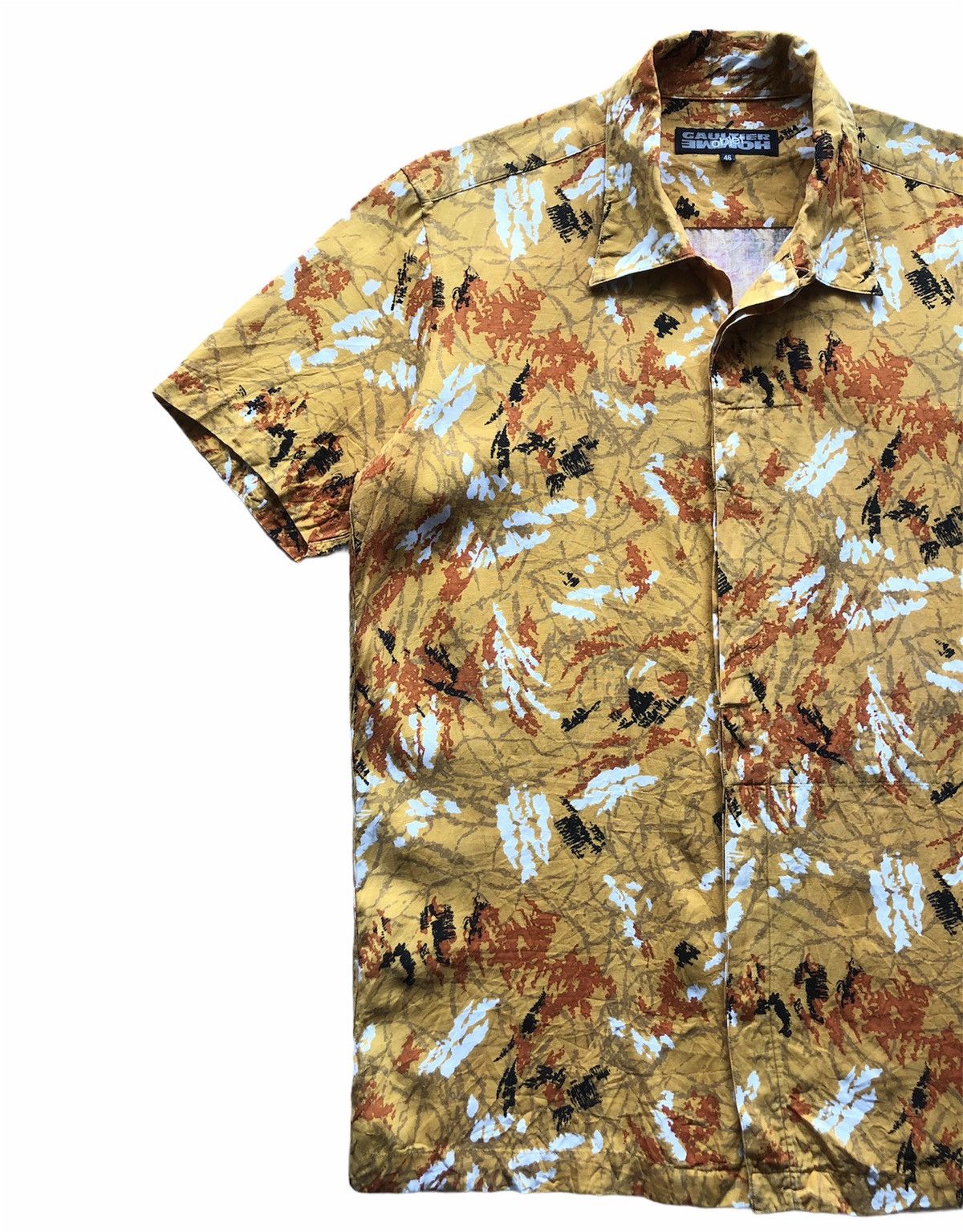 Jean Paul Gaultier 1990s Vintage Jean Paul Gaultier objet Painting Shirt Size US M / EU 48-50 / 2 - 4 Thumbnail