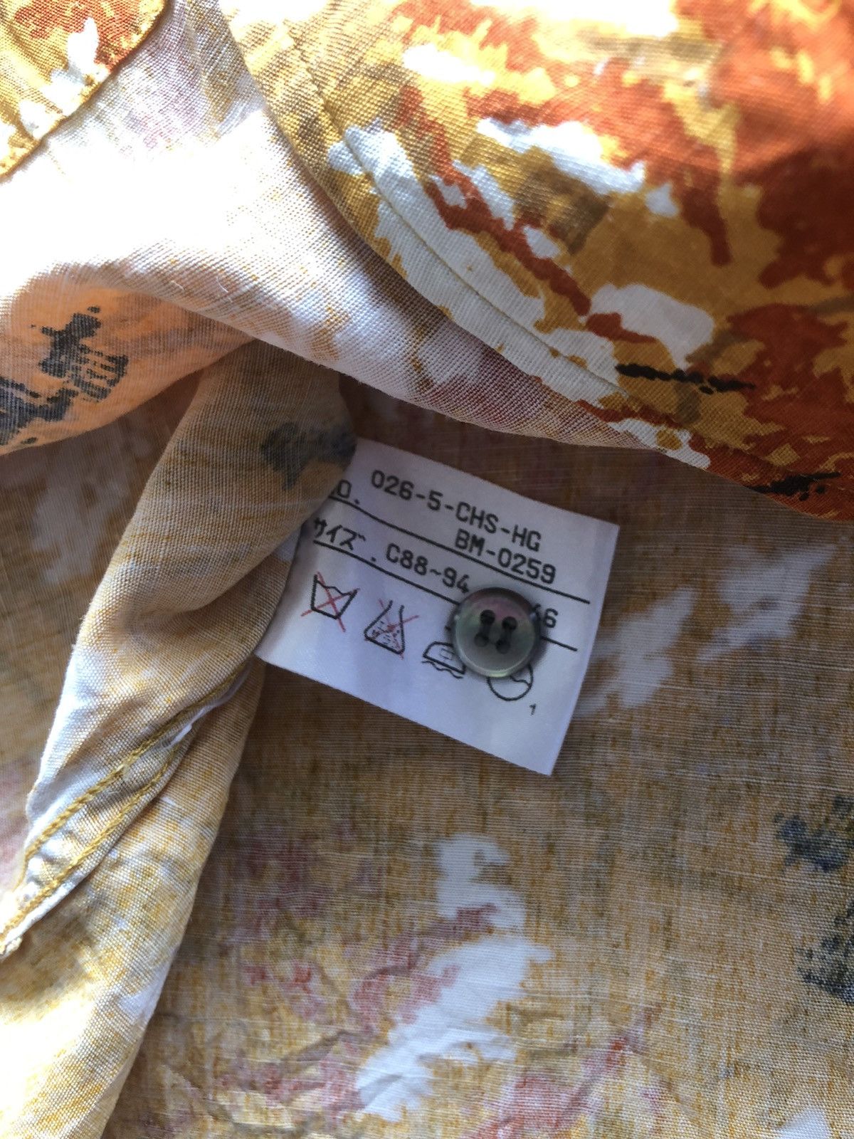Jean Paul Gaultier 1990s Vintage Jean Paul Gaultier objet Painting Shirt Size US M / EU 48-50 / 2 - 9 Thumbnail
