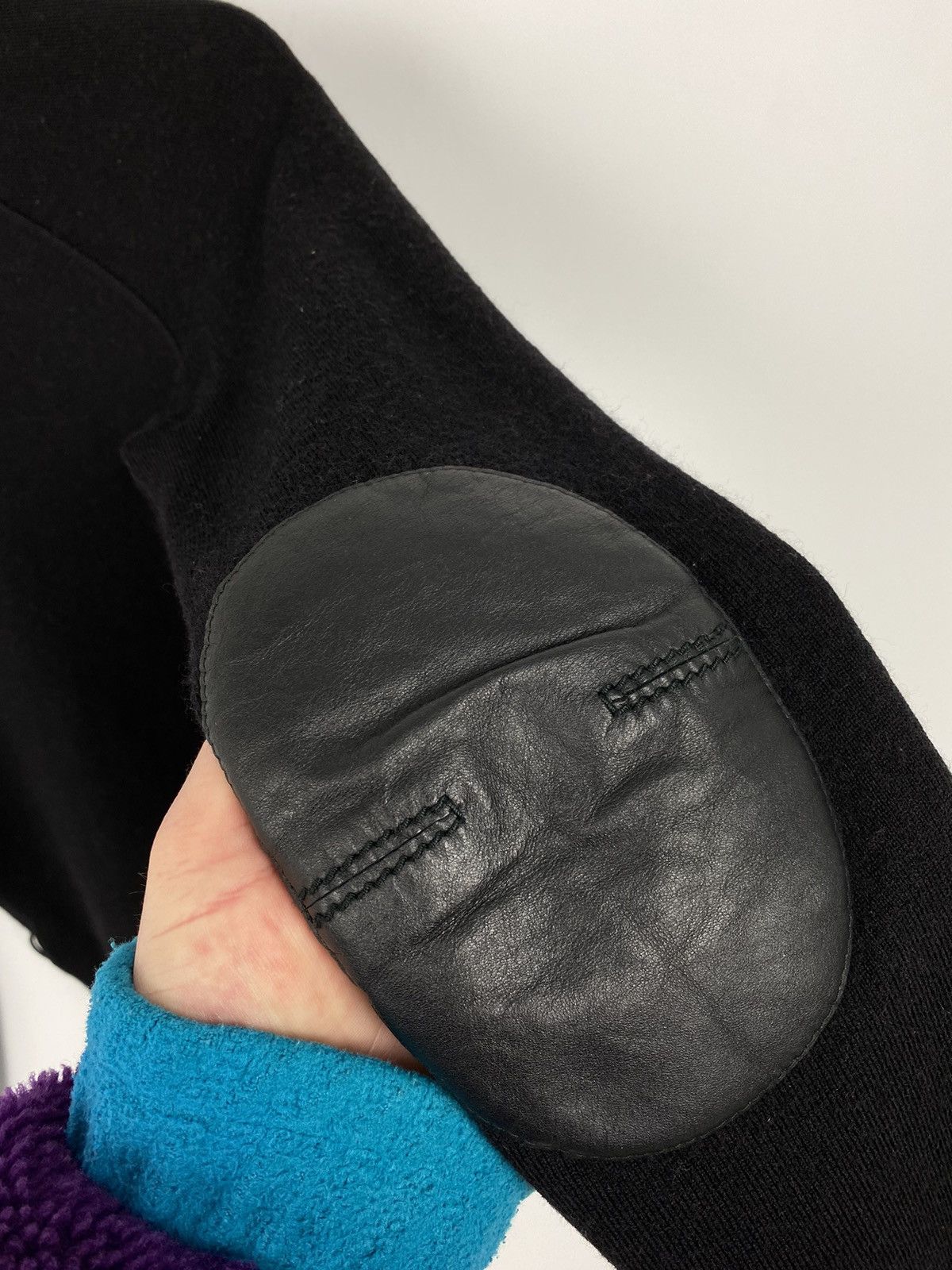 Prada Vintage Prada Women’s Sweater Wool Leather Margiela Lang Size M / US 6-8 / IT 42-44 - 5 Thumbnail