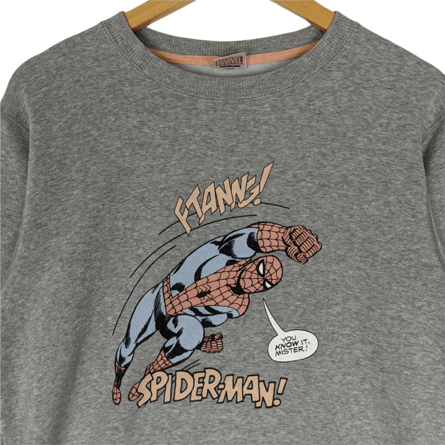 Marvel Comics × Uniqlo MARVEL Spiderman Jumper Sweatshirt Size US M / EU 48-50 / 2 - 4 Thumbnail