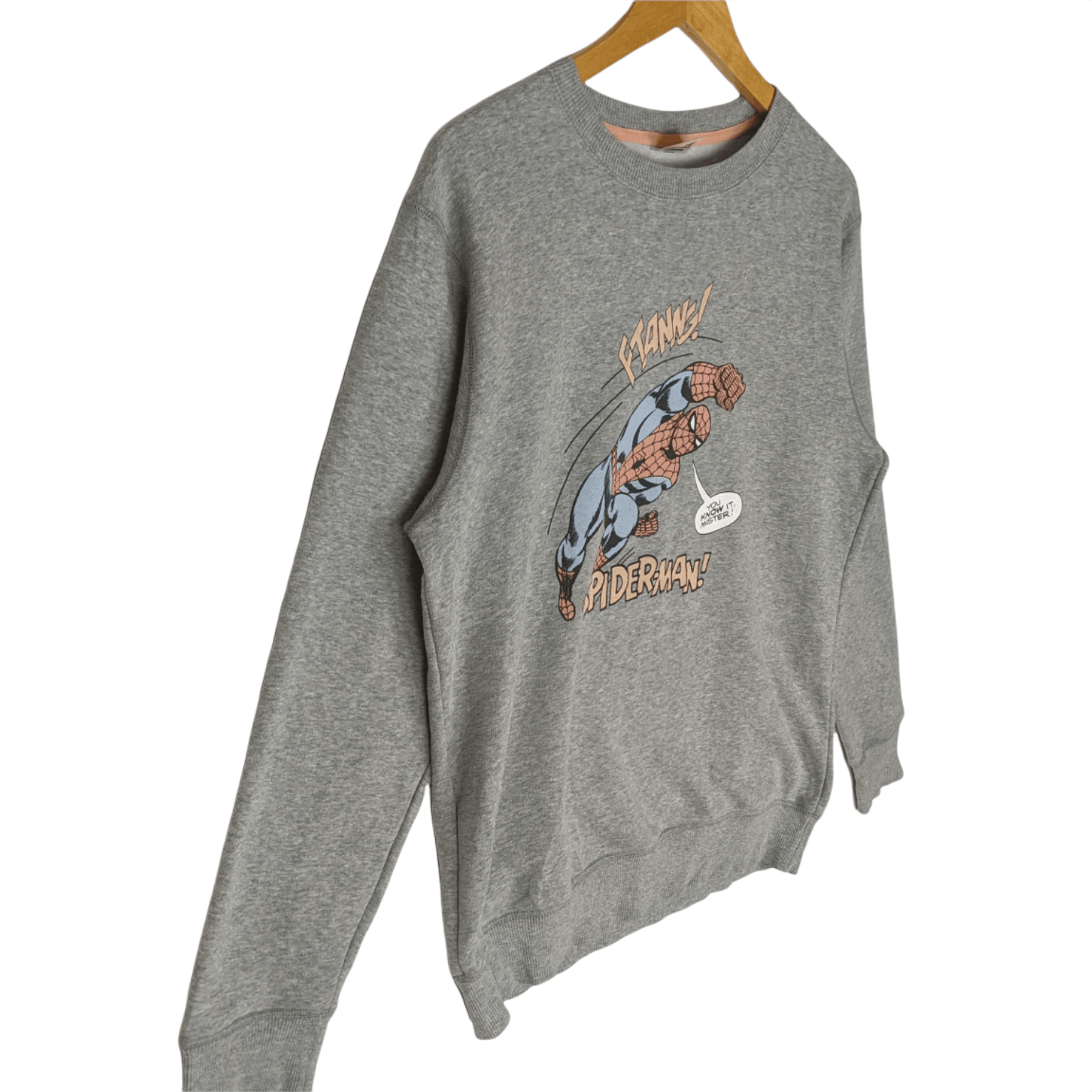 Marvel Comics × Uniqlo MARVEL Spiderman Jumper Sweatshirt Size US M / EU 48-50 / 2 - 3 Thumbnail
