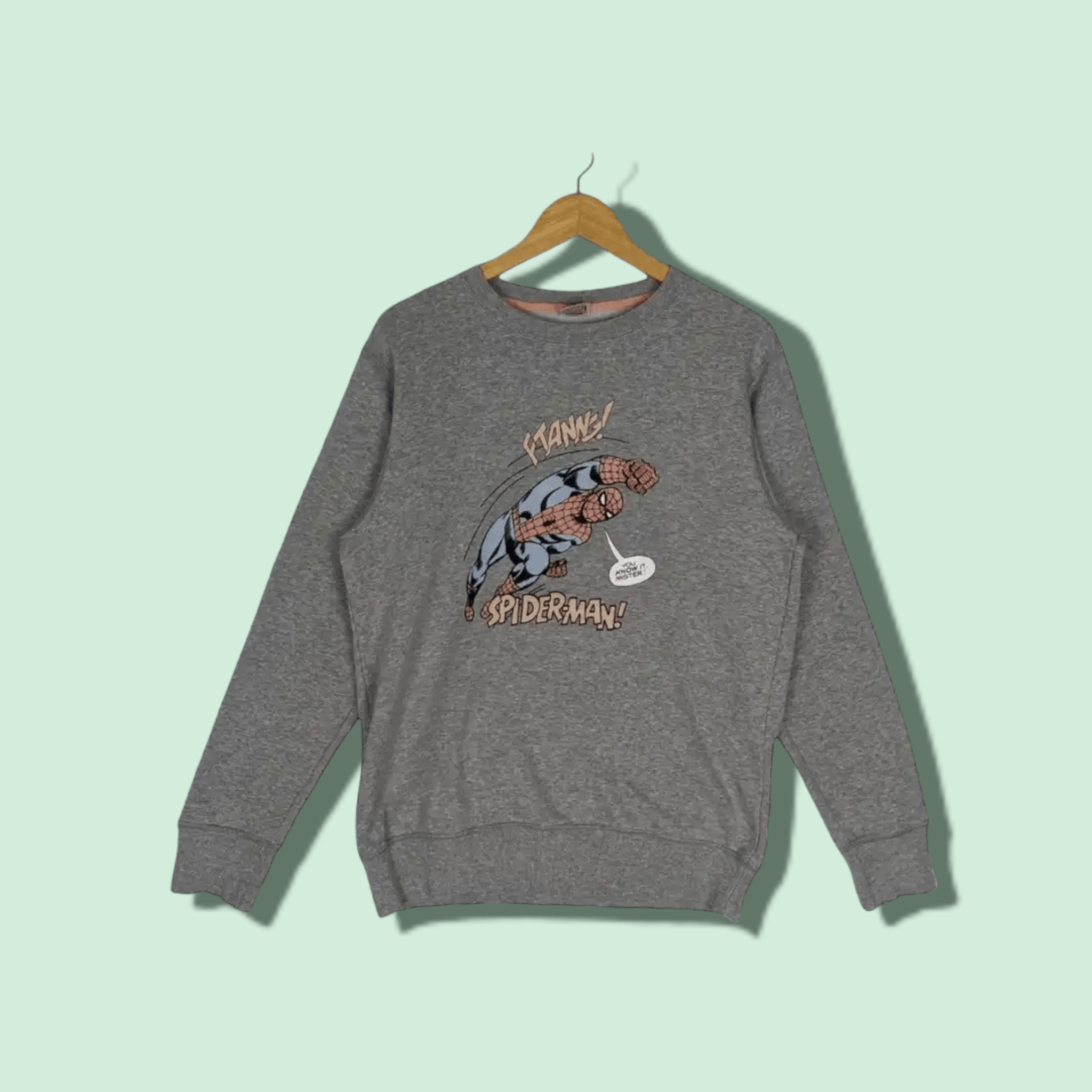 Marvel Comics × Uniqlo MARVEL Spiderman Jumper Sweatshirt Size US M / EU 48-50 / 2 - 1 Thumbnail