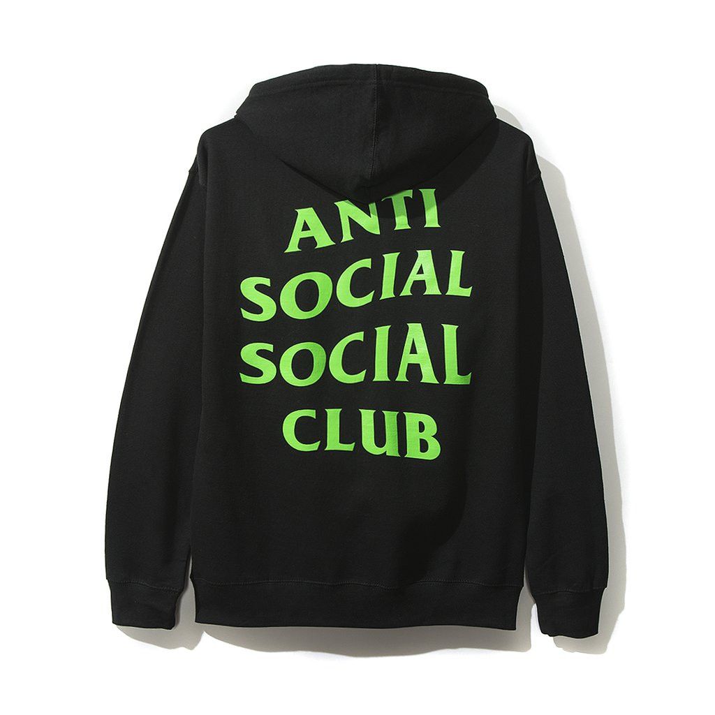 Anti Social Social Club DS Green ASSC welcome to the club black hoodie BAPE KITH FOG Size US L / EU 52-54 / 3 - 4 Thumbnail