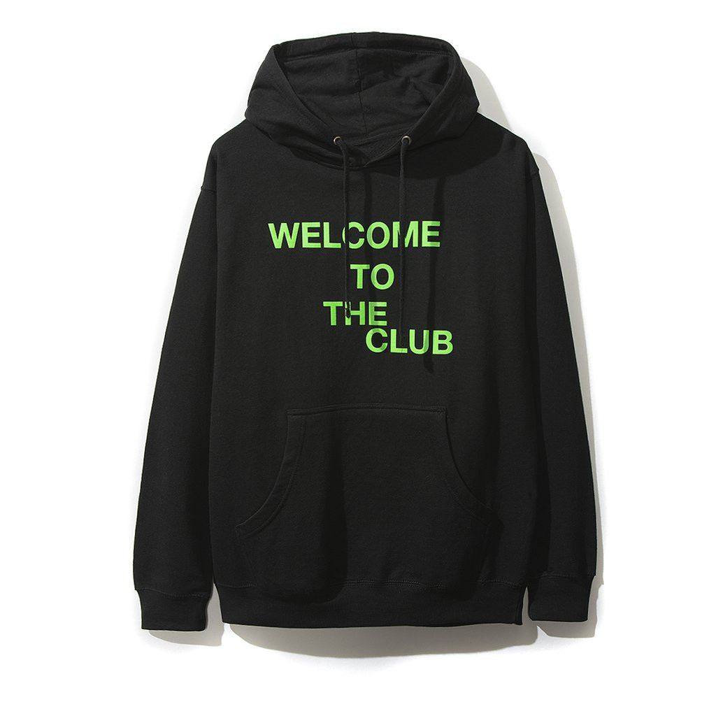Anti Social Social Club DS Green ASSC welcome to the club black hoodie BAPE KITH FOG Size US L / EU 52-54 / 3 - 6 Thumbnail