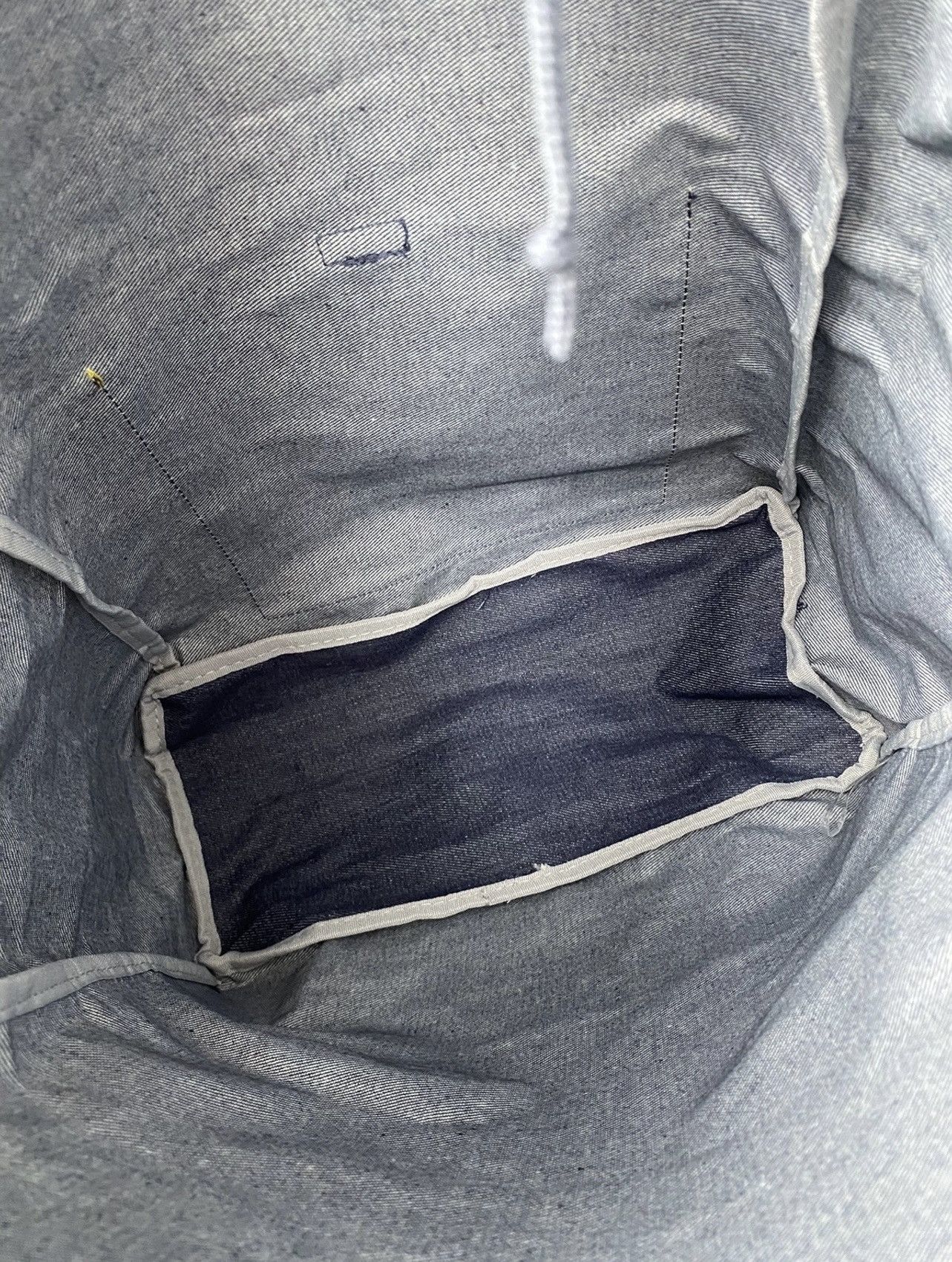 Jean Paul Gaultier Jean Paul Gaultier Pour Vous Navy Denim Backpack Size ONE SIZE - 12 Thumbnail