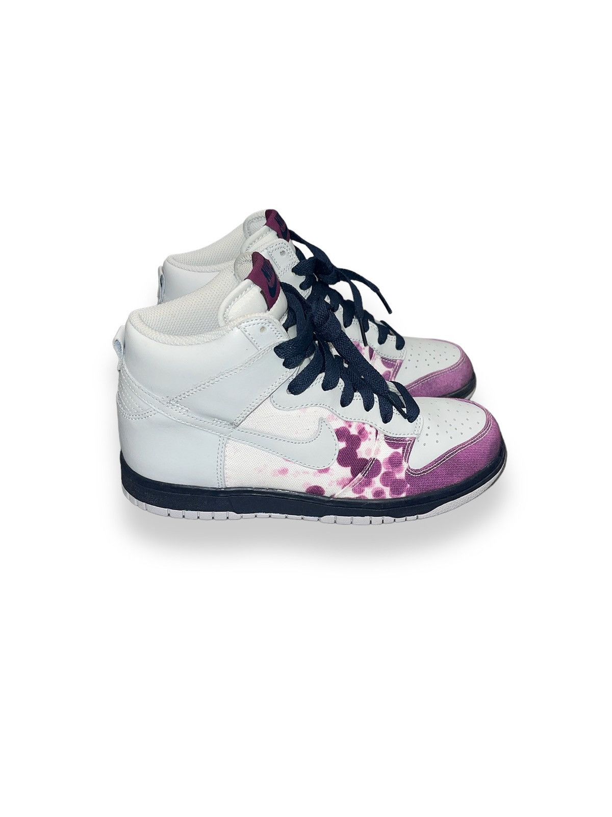 Nike !DS SS09 Nike Dunk High Painting BlottingPack HiTop Sneakers Size US 7 / IT 37 - 7 Thumbnail