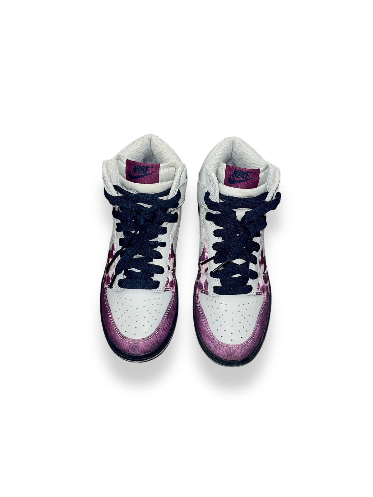 Nike !DS SS09 Nike Dunk High Painting BlottingPack HiTop Sneakers Size US 7 / IT 37 - 3 Thumbnail