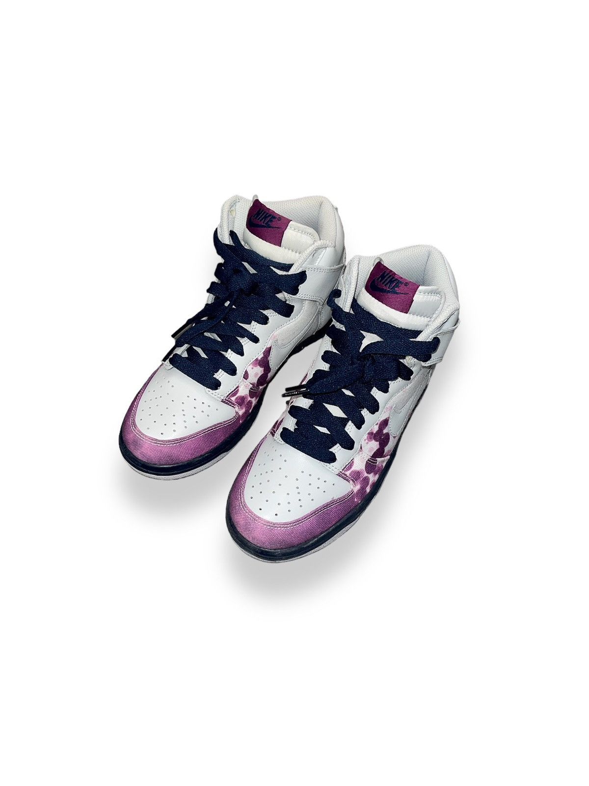 Nike !DS SS09 Nike Dunk High Painting BlottingPack HiTop Sneakers Size US 7 / IT 37 - 4 Thumbnail