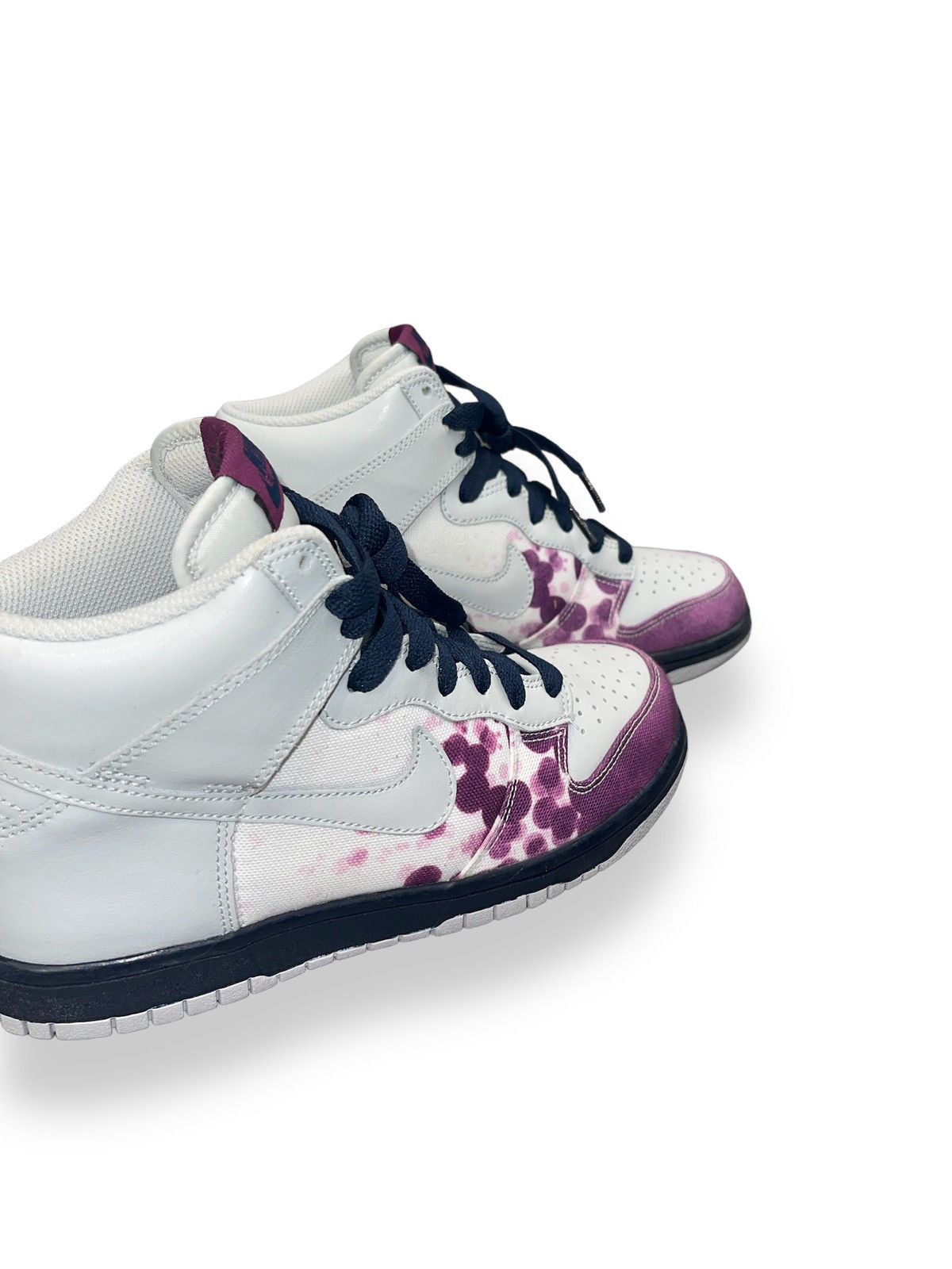 Nike !DS SS09 Nike Dunk High Painting BlottingPack HiTop Sneakers Size US 7 / IT 37 - 11 Thumbnail