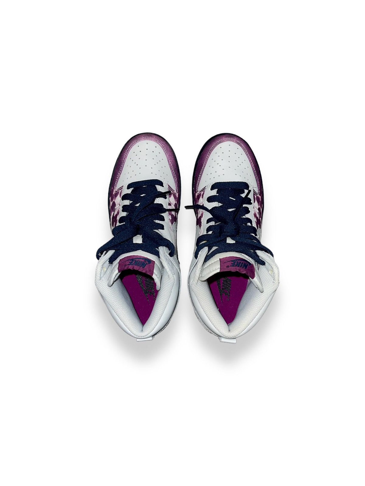 Nike !DS SS09 Nike Dunk High Painting BlottingPack HiTop Sneakers Size US 7 / IT 37 - 12 Thumbnail