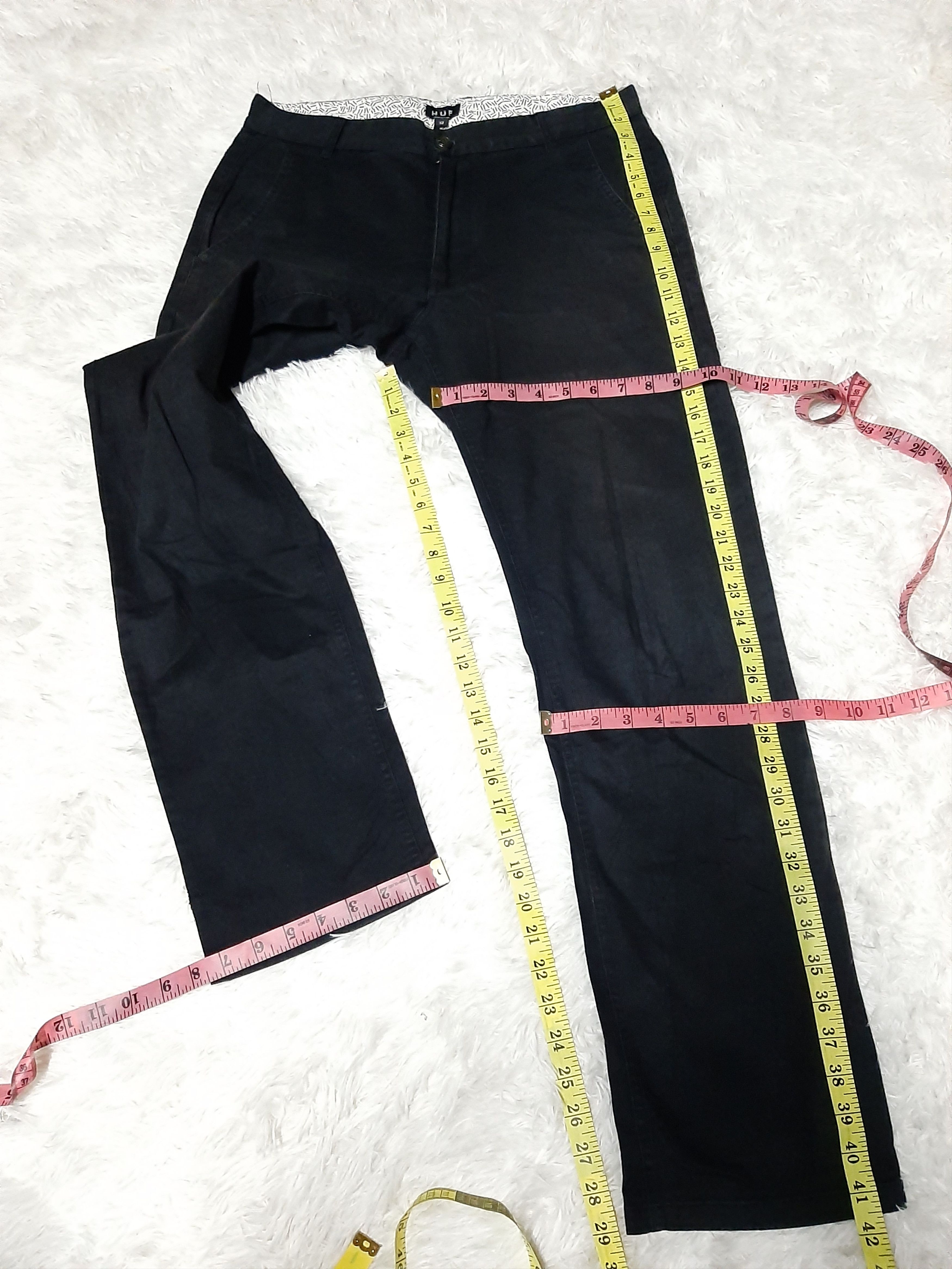 Huf HUF CASUAL BLACK PANTS Size US 32 / EU 48 - 10 Thumbnail