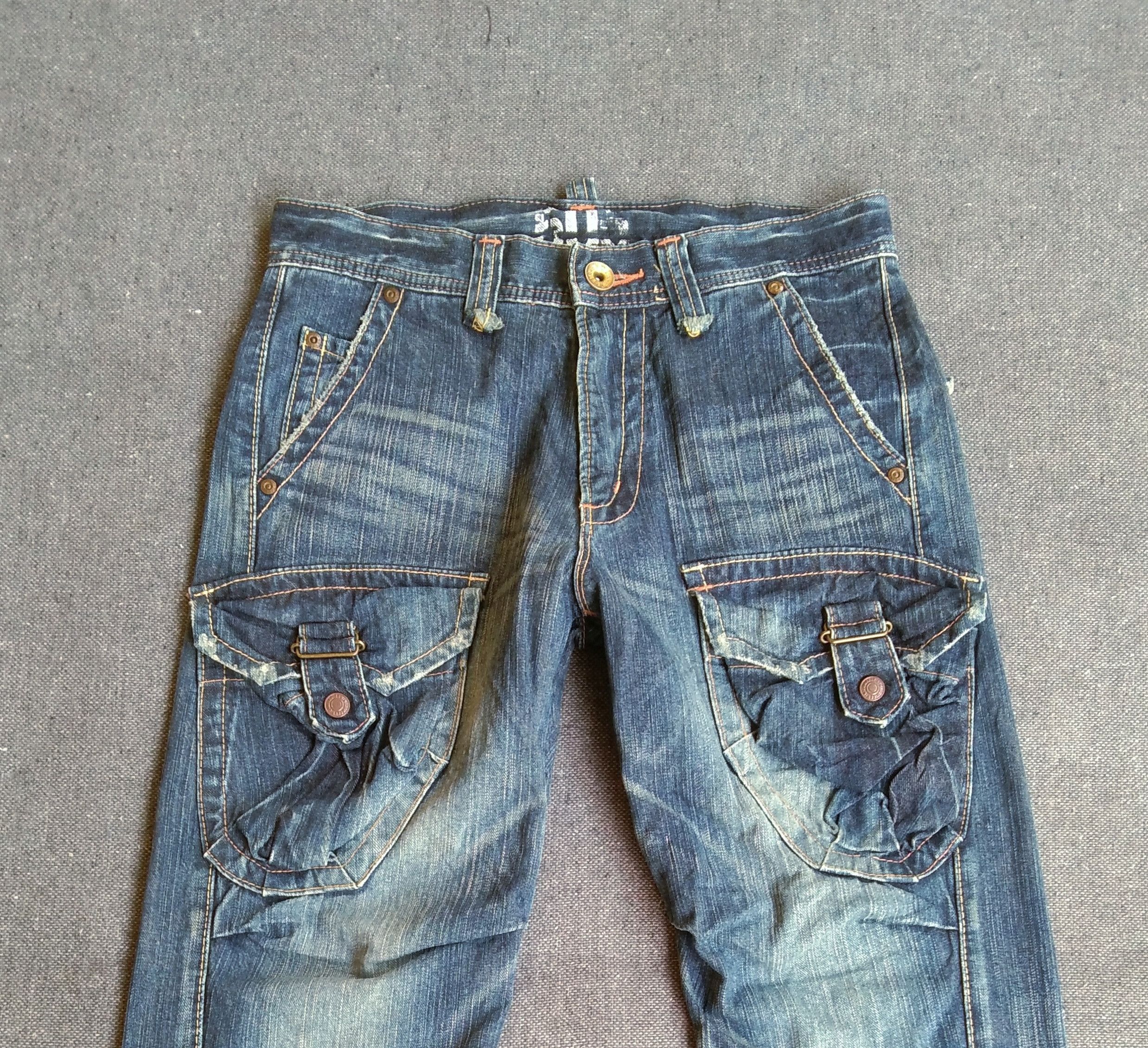 Edwin Vintage Edwin Jeans Multipocket Denim Cargo 30x27 | Grailed