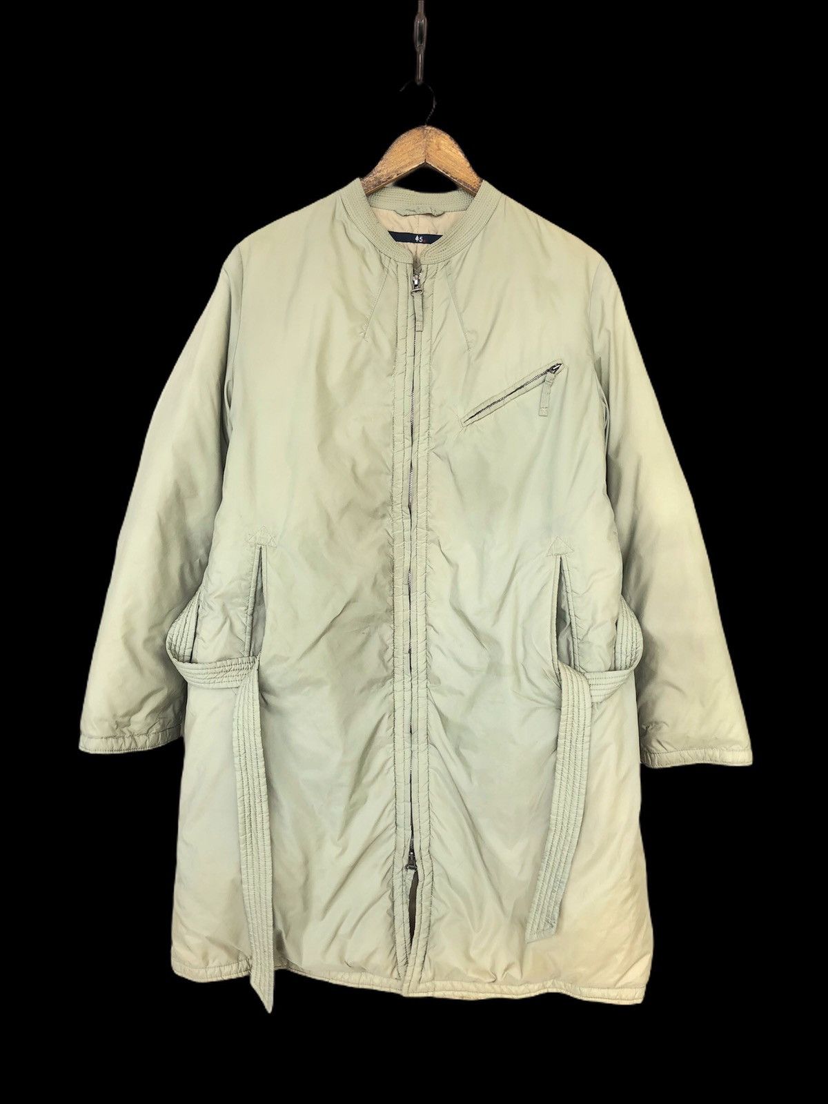 45rpm 45RPM 🇯🇵 Indigo Waterproof Goose Down Belted Coat Size US M / EU 48-50 / 2 - 1 Thumbnail